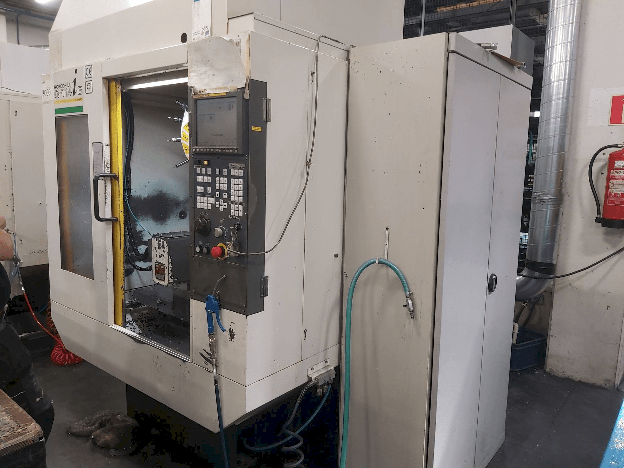 FANUC Robodrill Alpha T14iB-maskinen framifrån