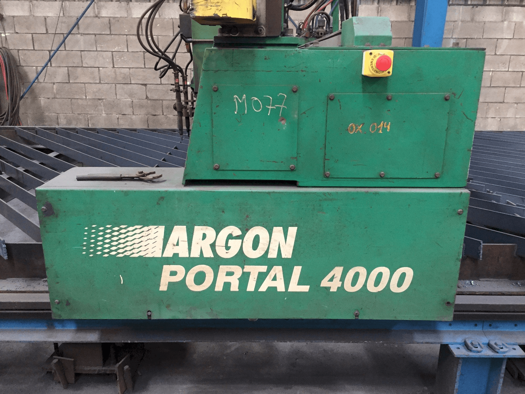 ARGON PORTAL 4000-maskinen framifrån