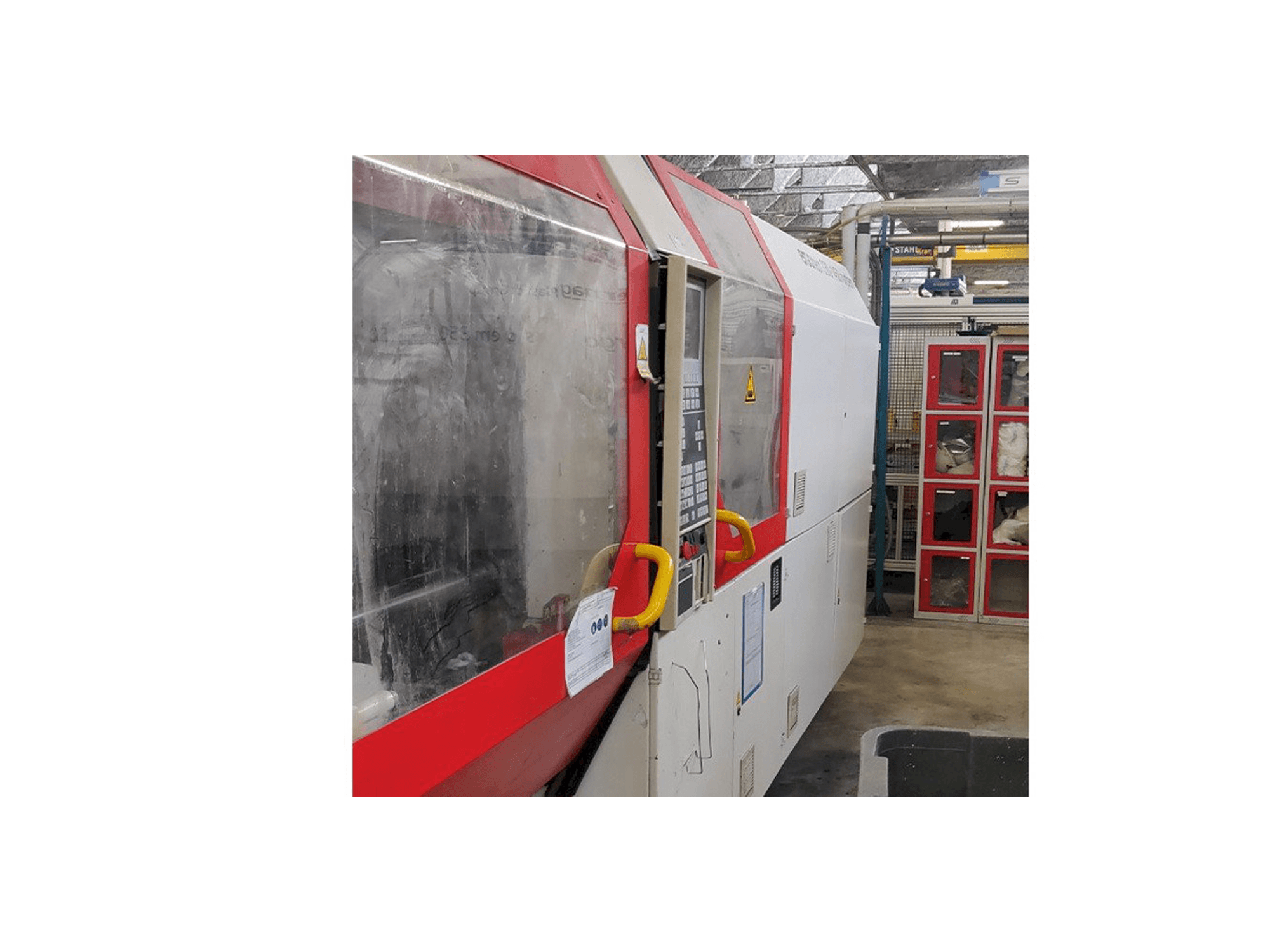 DEMAG Ergotech 330-1450 system-maskinen framifrån