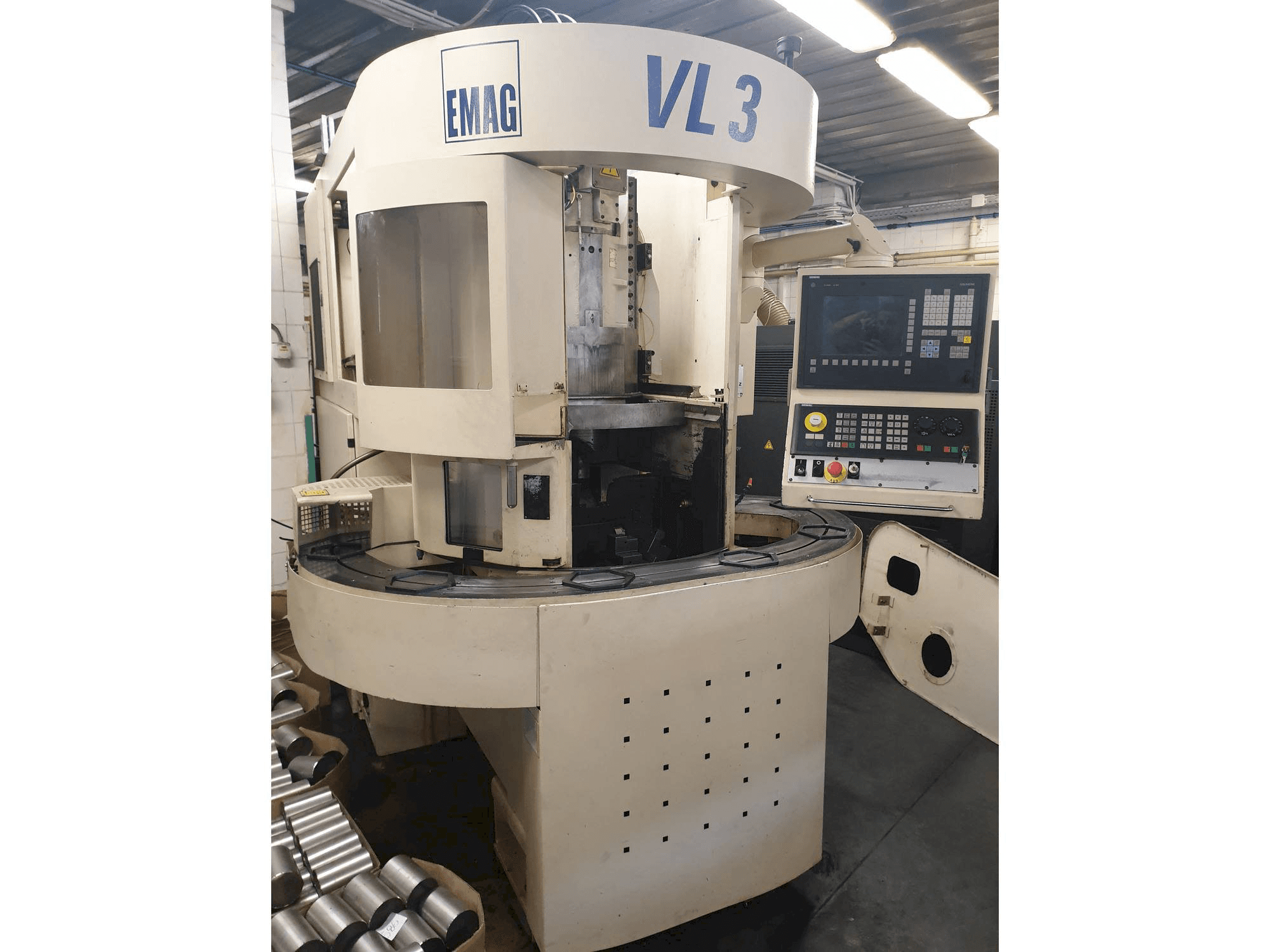 EMAG VL 3-maskinen framifrån