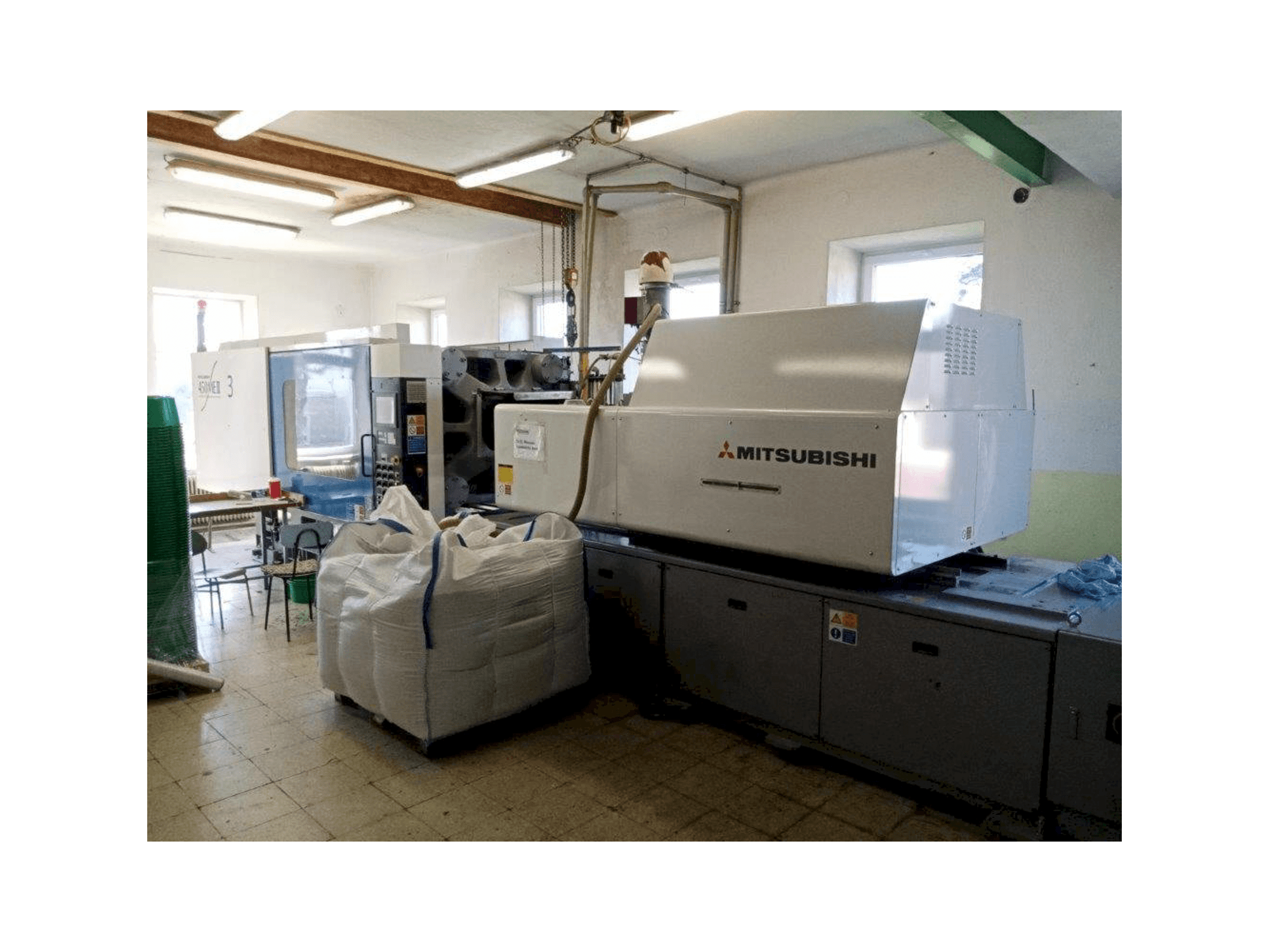 Mitsubishi 450 ME II-70-maskinen framifrån