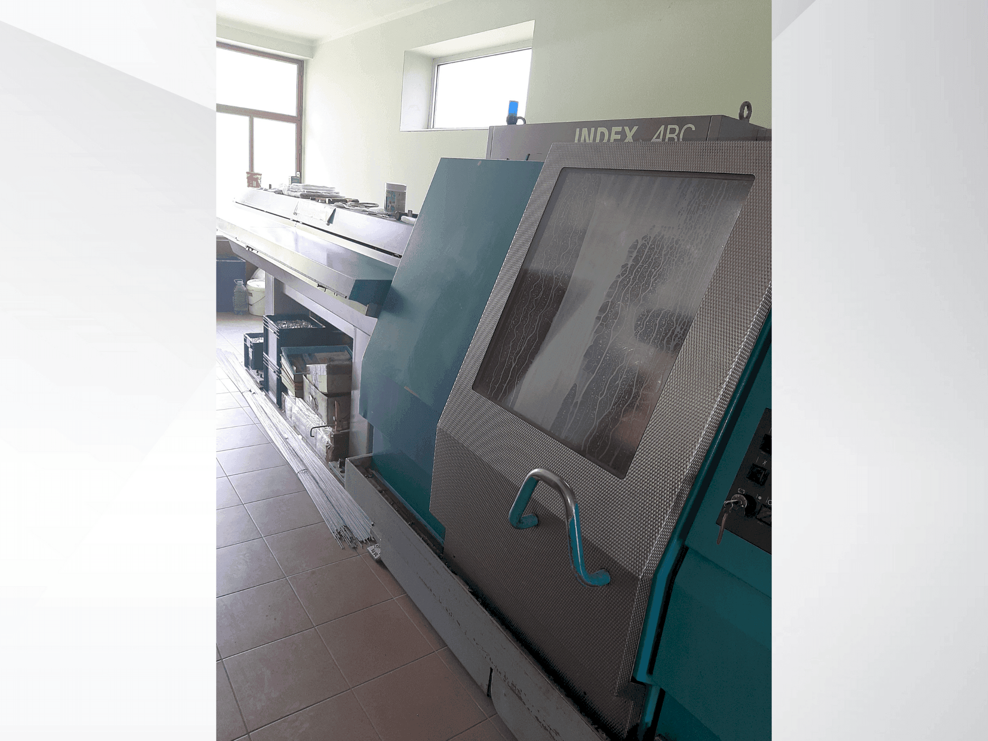 Index ABC 42-maskinen framifrån