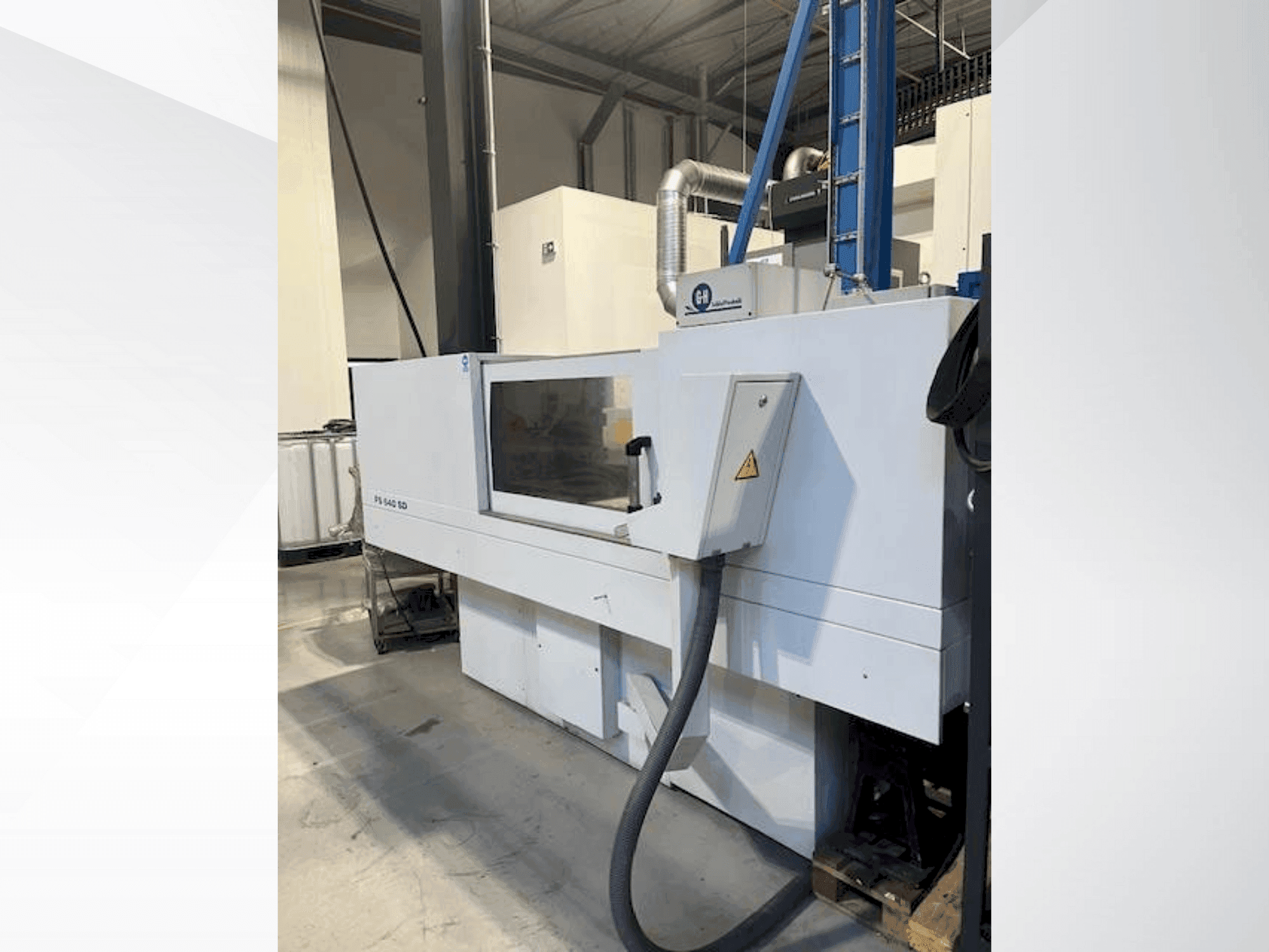 GEIBEL & HOTZ FS 640 SD-maskinen framifrån