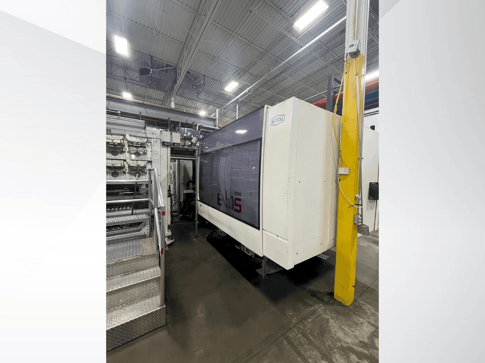 Netstal EVOS 5500-2900 Speed-maskinen framifrån