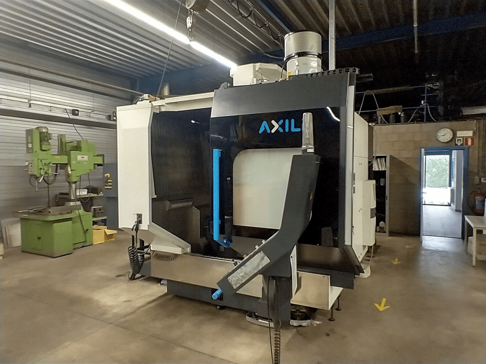 AXILE G6 Compact-maskinen framifrån