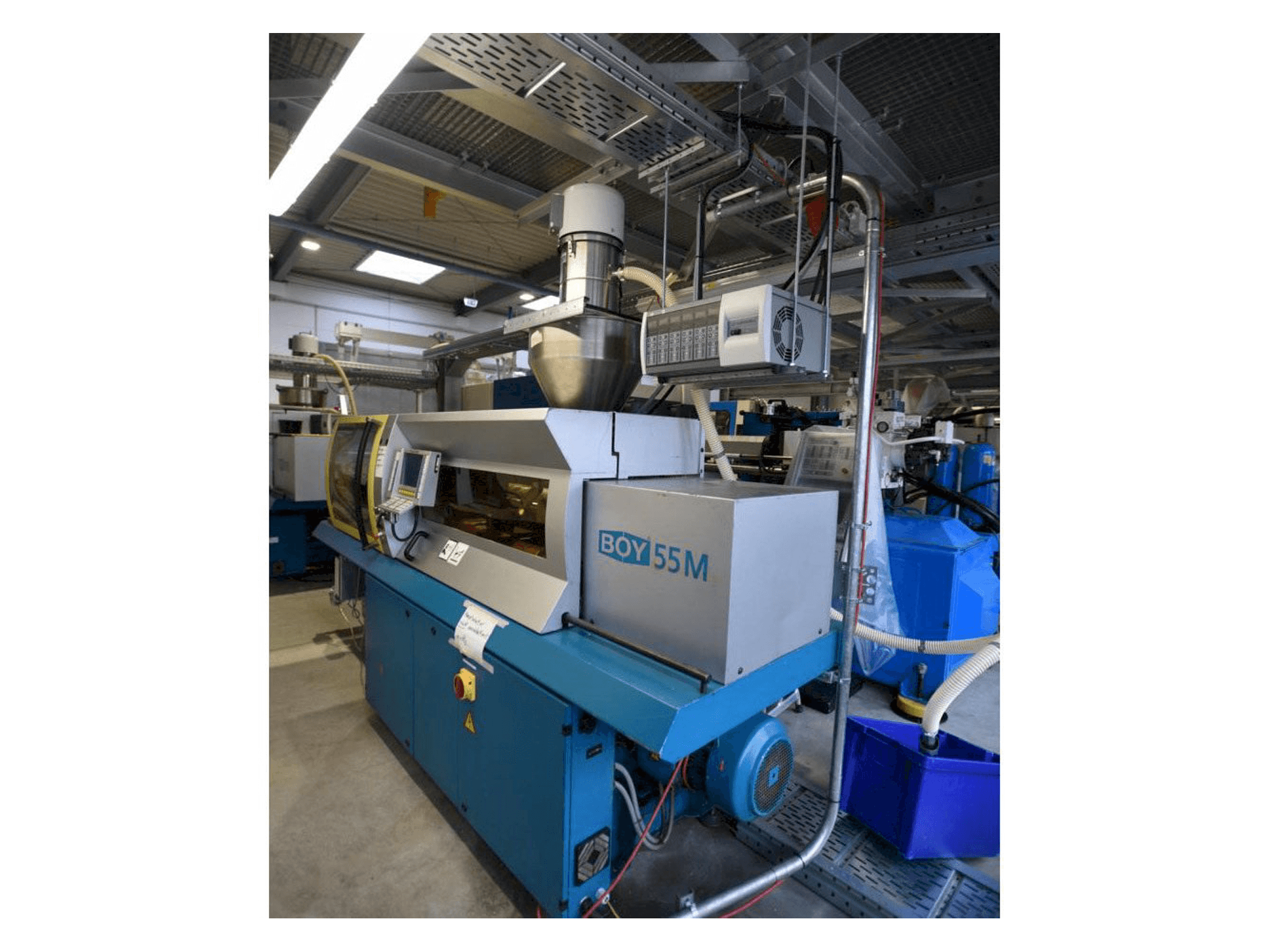 BOY 55M-maskinen framifrån