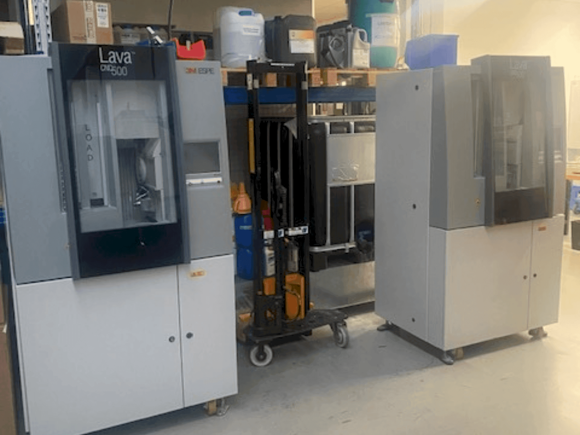 ESPE LAVA CNC 500-maskinen framifrån