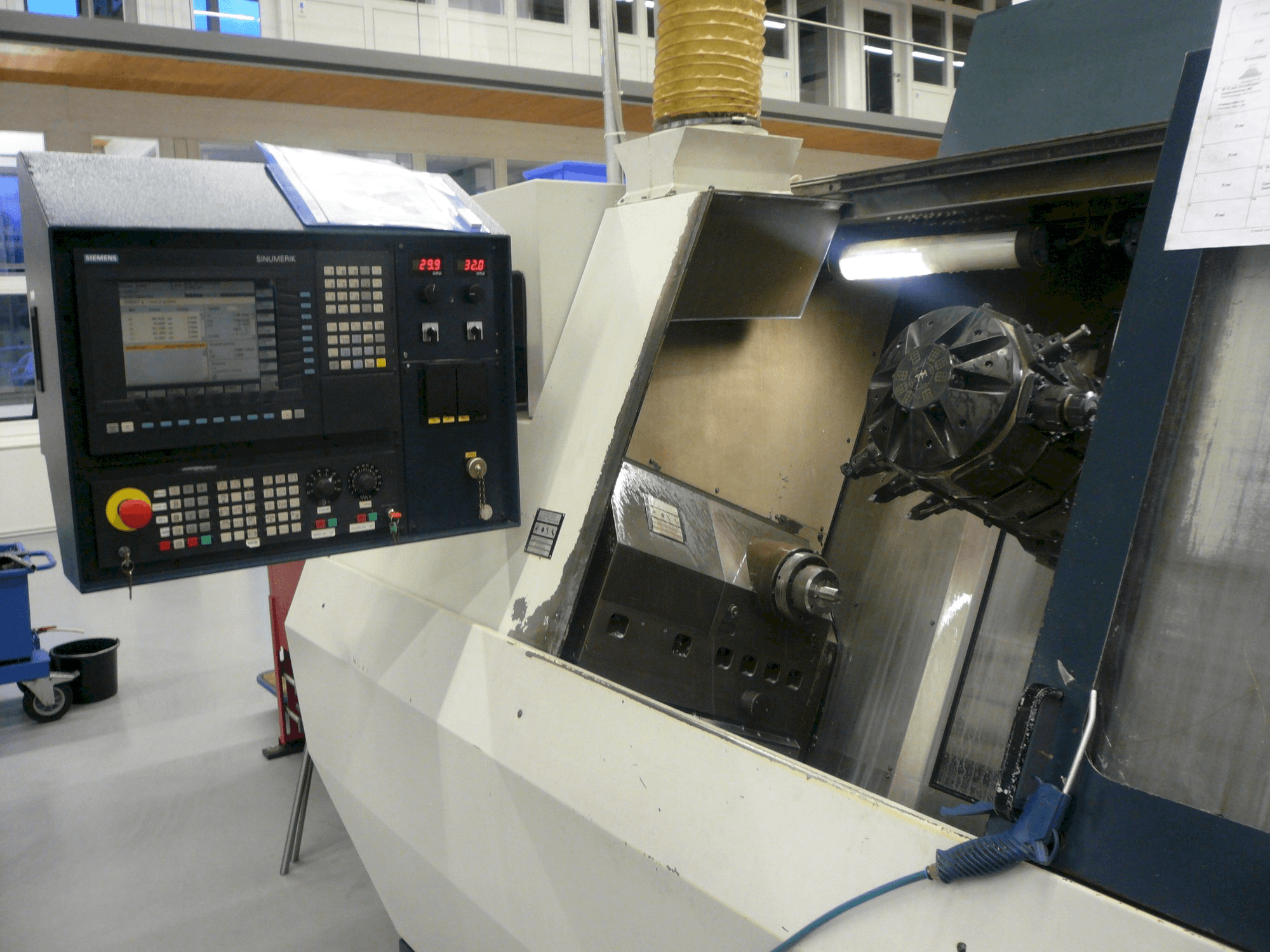 SPINNER TM-maskinen framifrån