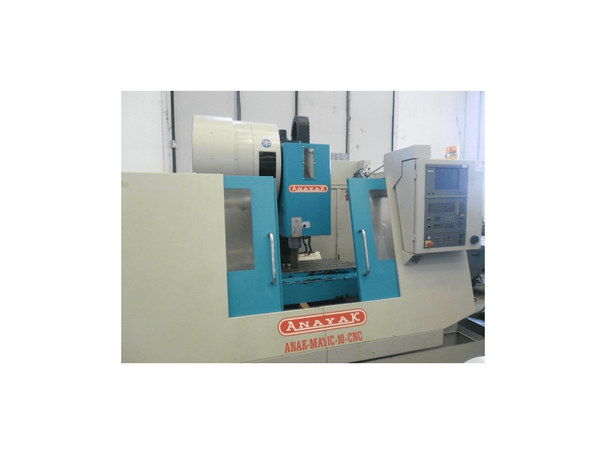 ANAYAK ANAK-MATIC 10-maskinen sedd från vänster sida