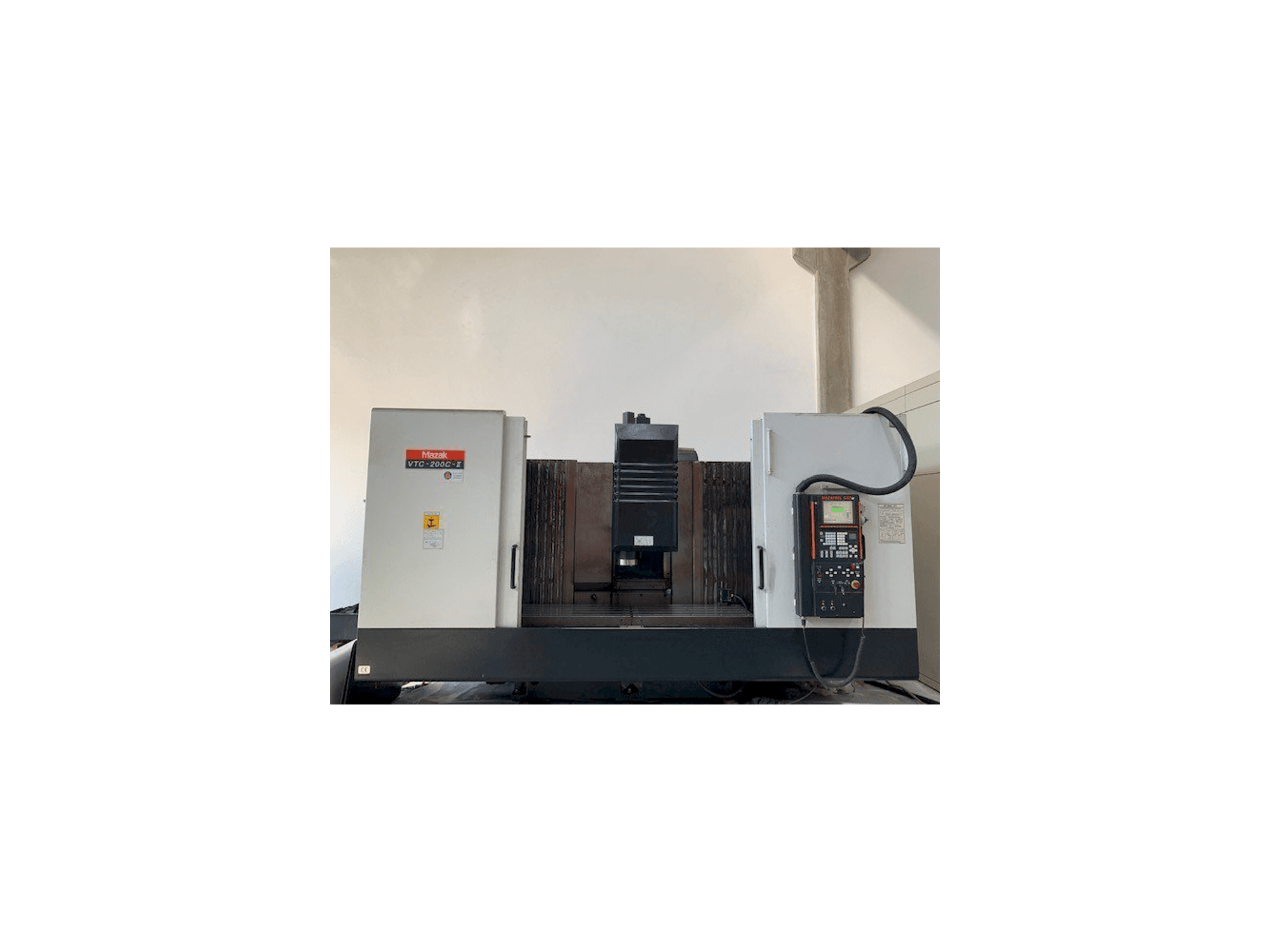 Mazak VT 200C II-maskinen framifrån