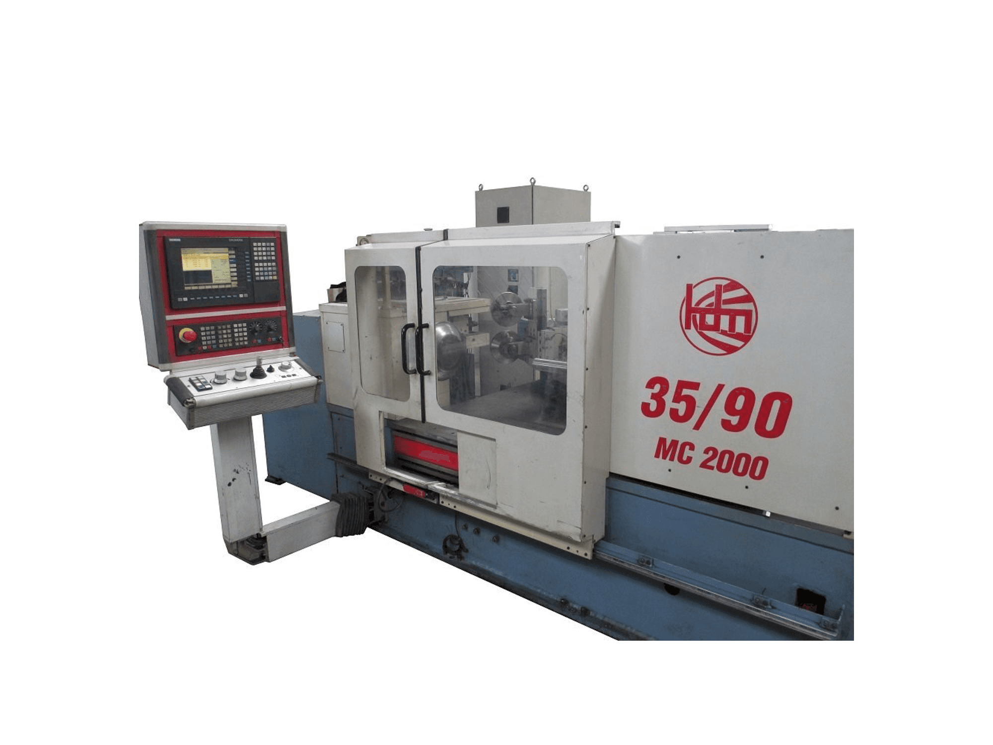 HDM 35/90 MC 2000-maskinen framifrån