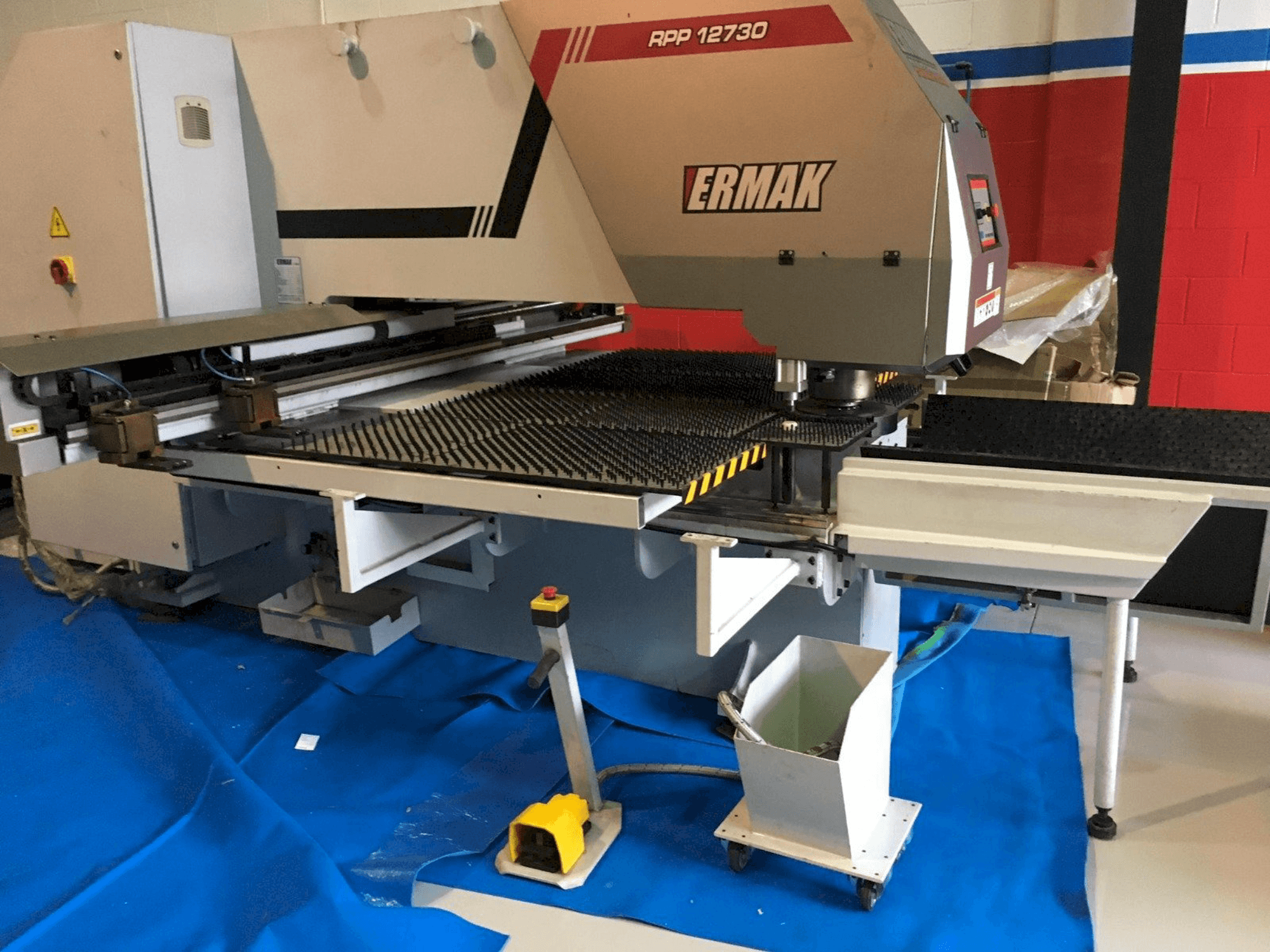 ERMAKSAN RPP 12730-maskinen framifrån