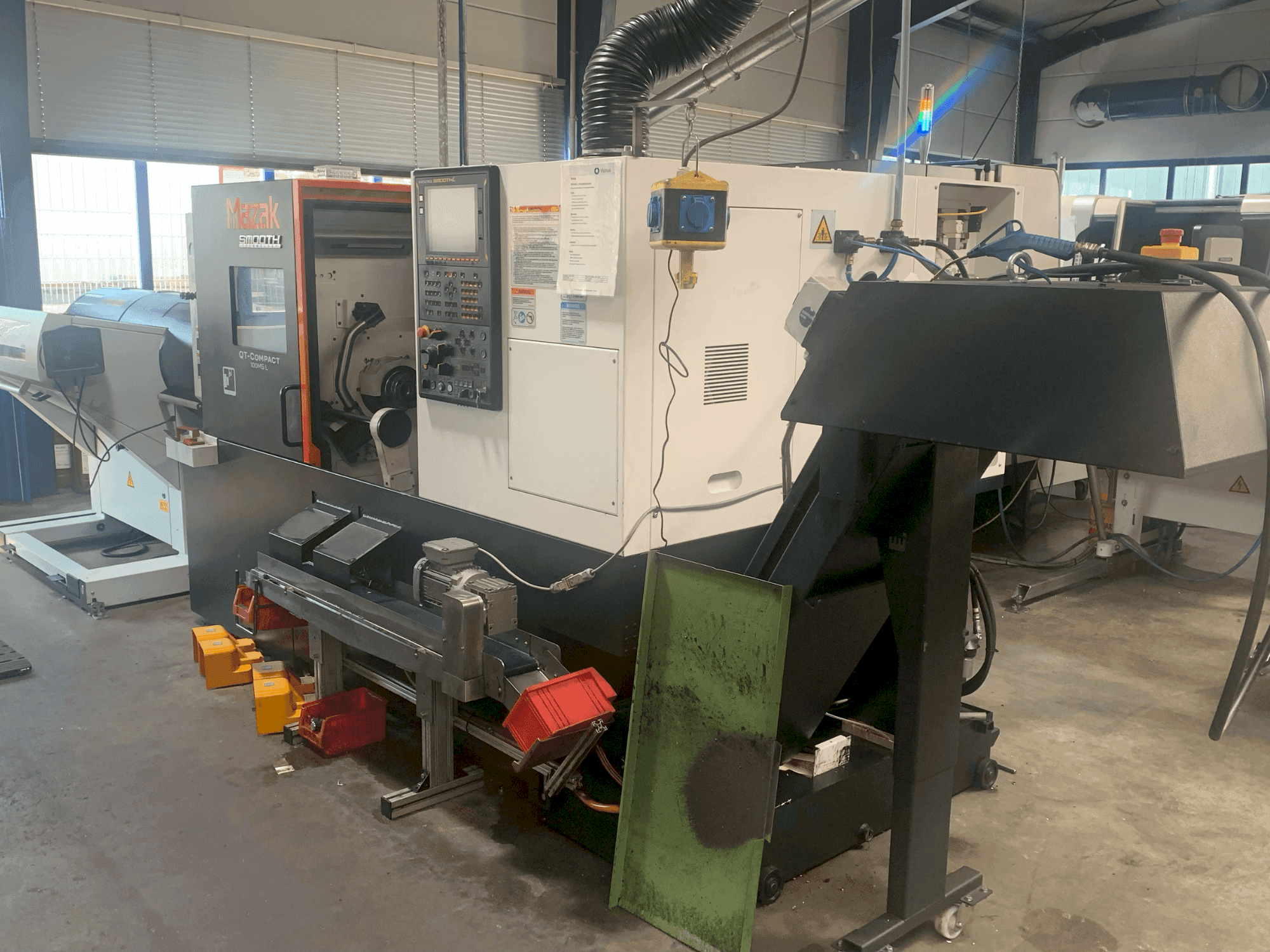 Mazak QTC 100 MSL-maskinen framifrån