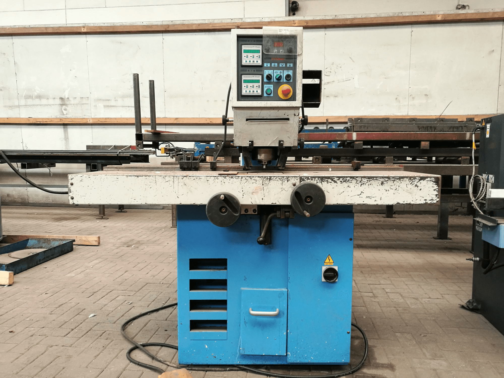 Euromac-maskinen framifrånXP 750/25