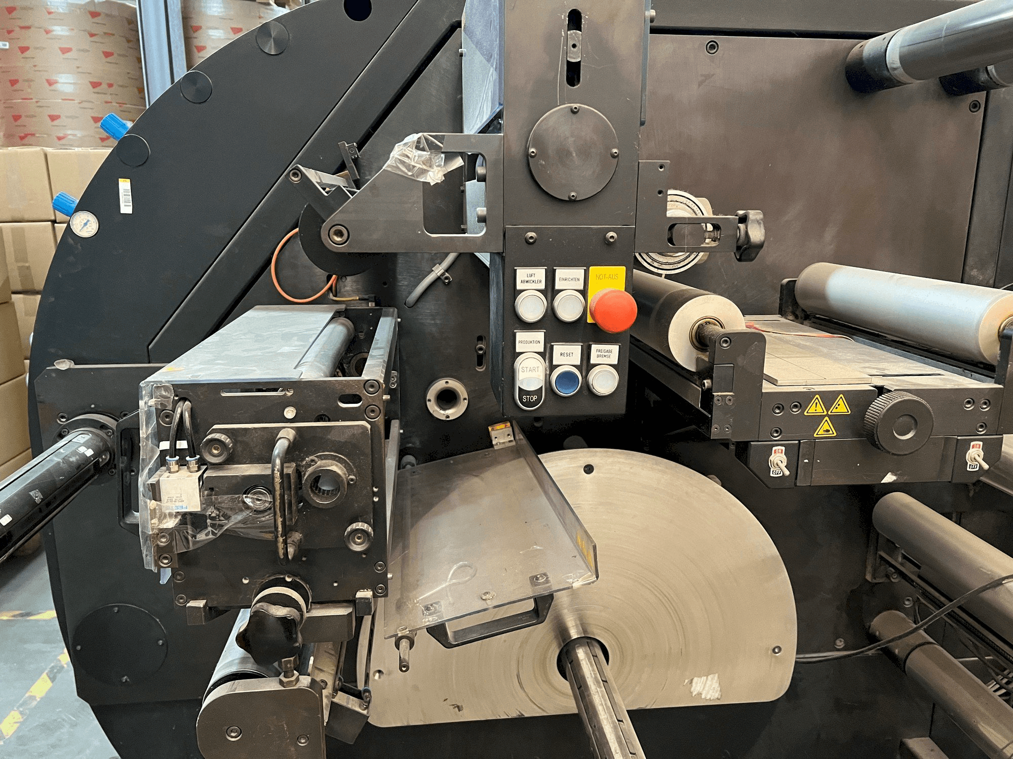 FLEXOR 380B-maskinen framifrån