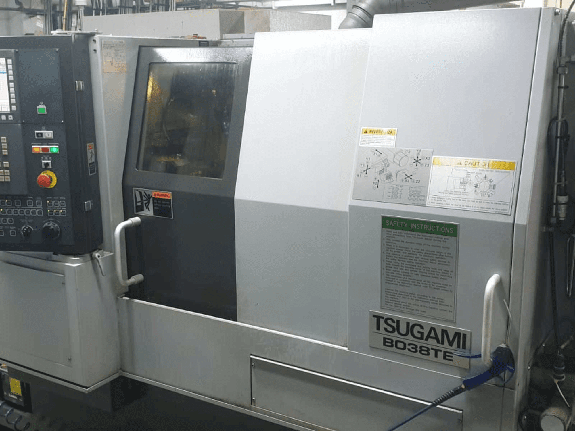 TSUGAMI BO38TE-maskinen framifrån
