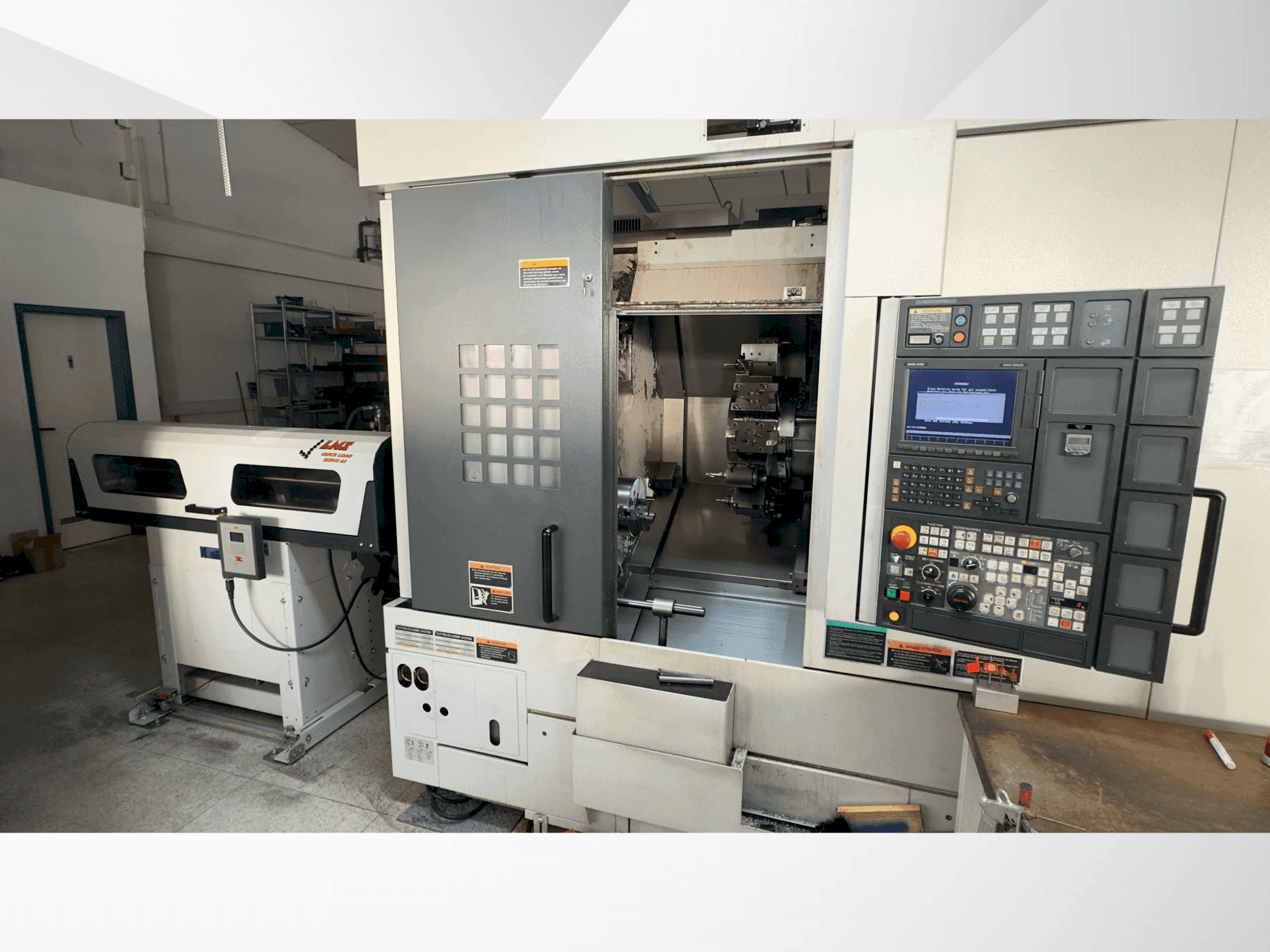 MORI SEIKI NL 2000 SY /500-maskinen framifrån