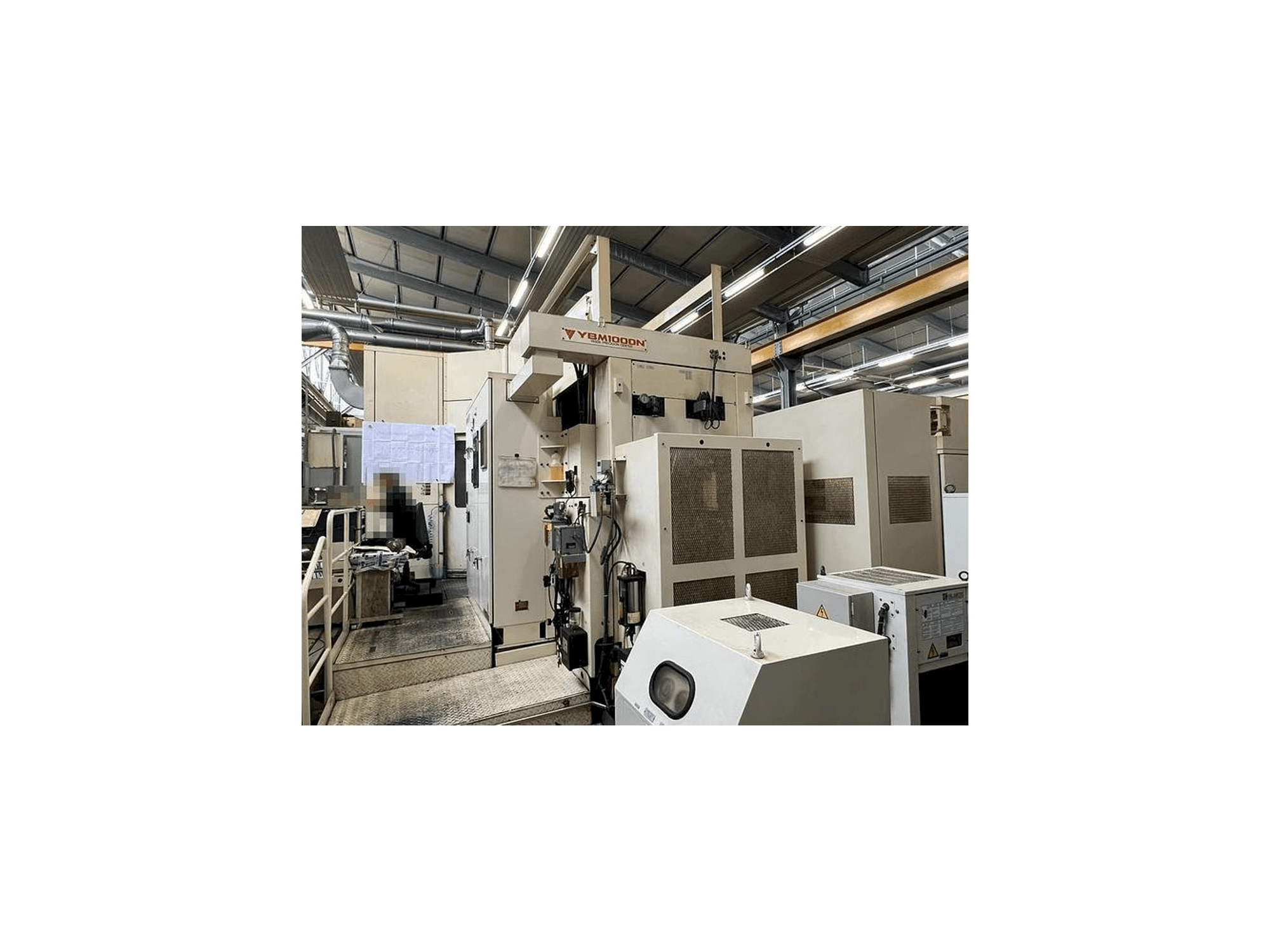 YASDA YBM 1000N-maskinen framifrån