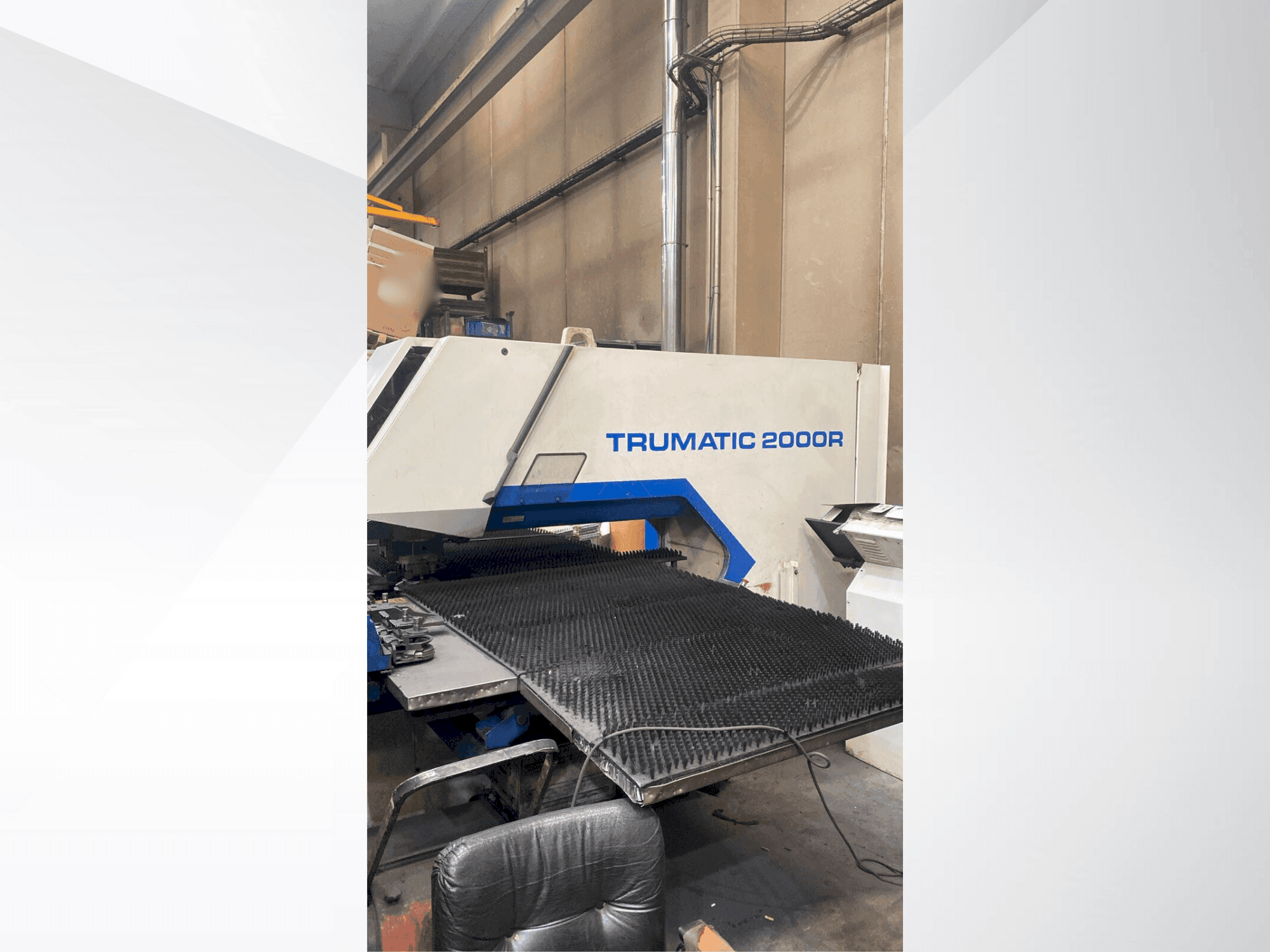 TRUMPF TC2000R-maskinen framifrån