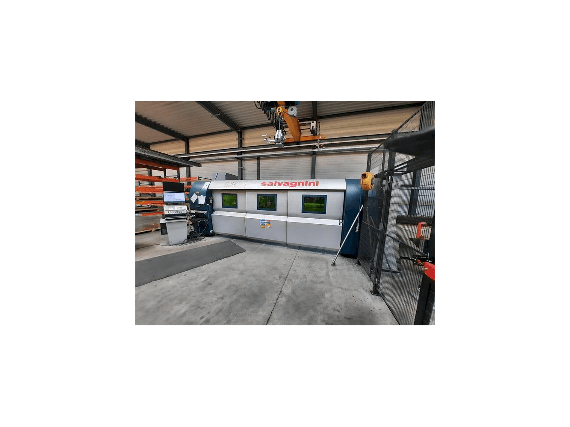 Salvagnini L3 - 4020-maskinen framifrån