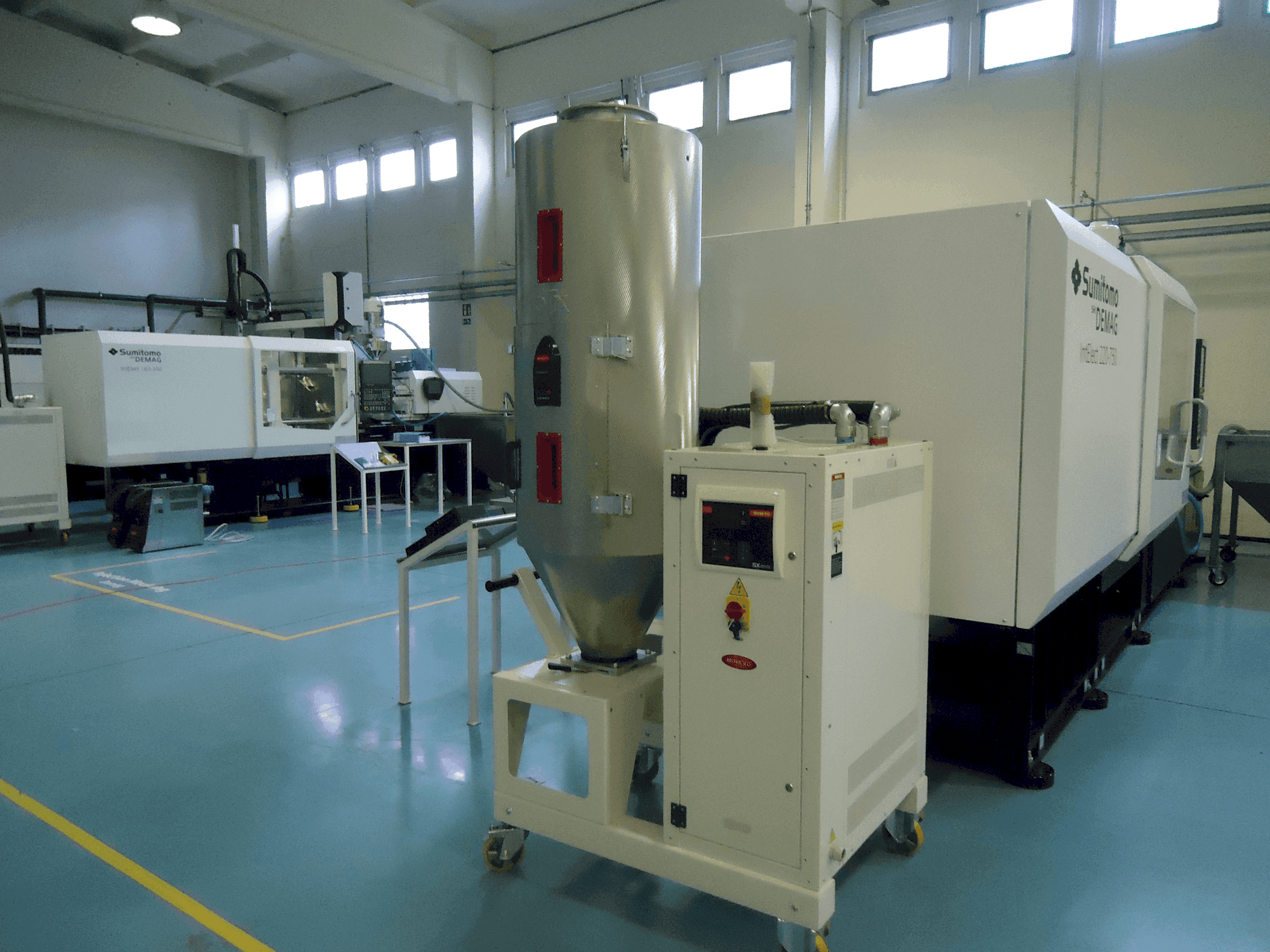 SUMITOMO SHI DEMAG IntElect 220/610-750 smart-maskinen framifrån