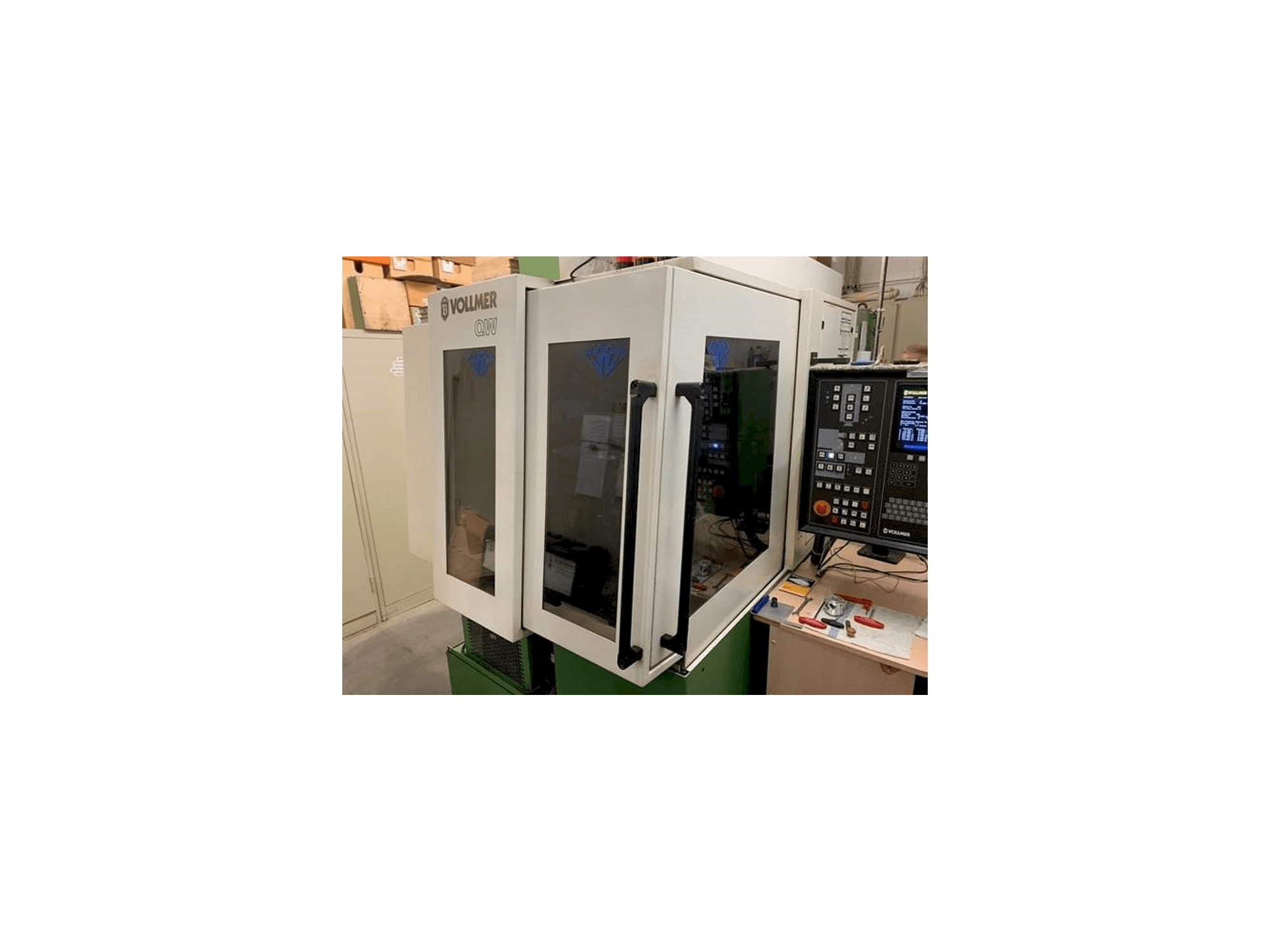 VOLLMER QW72 P-maskinen framifrån