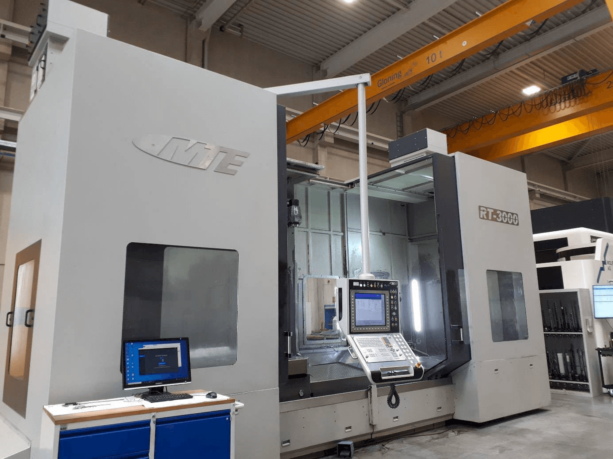 MTE RT - 3000-maskinen framifrån