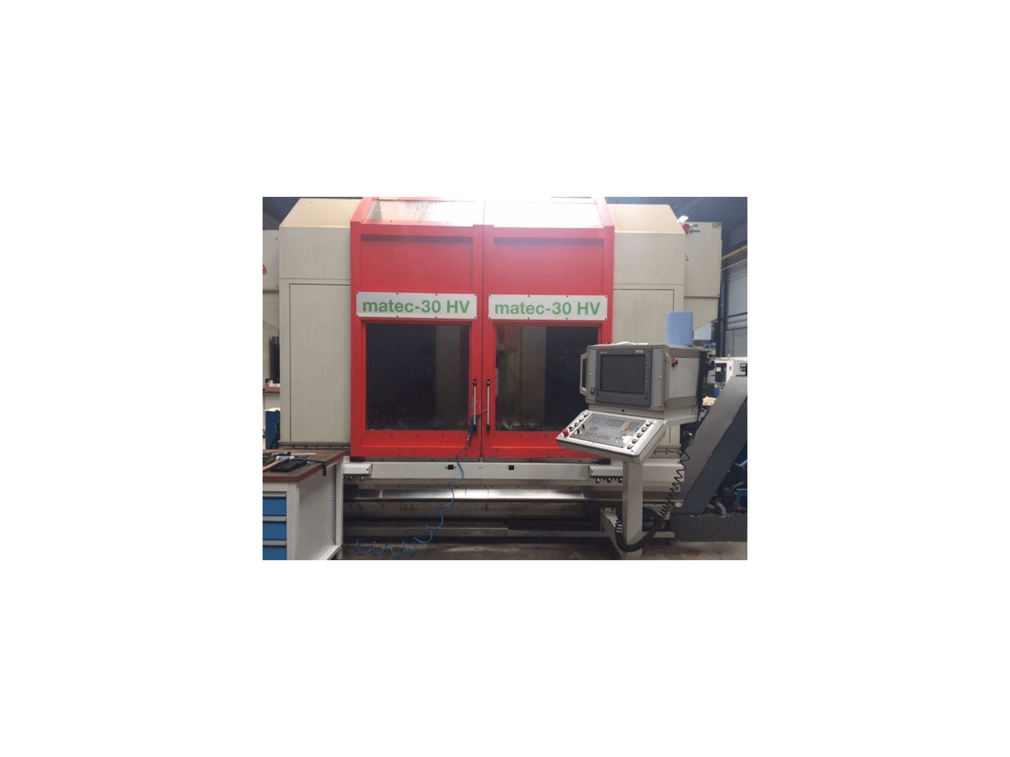 Matec 30 HV-maskinen framifrån