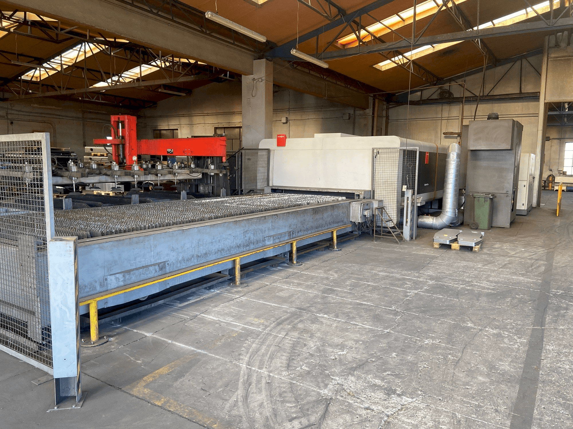 Bystronic BySprint Fiber 6520-maskinen framifrån