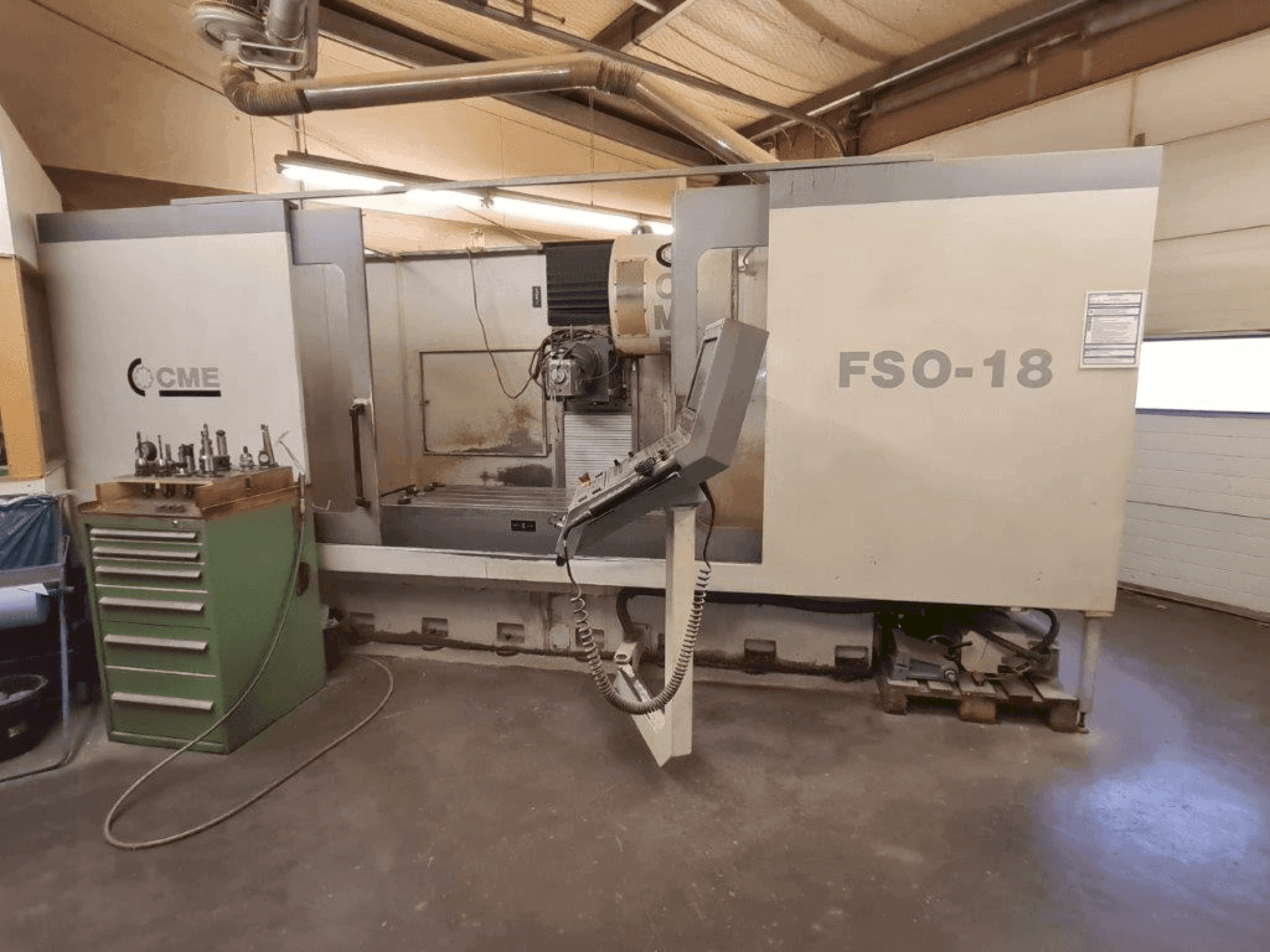 CME FSO-18-maskinen framifrån
