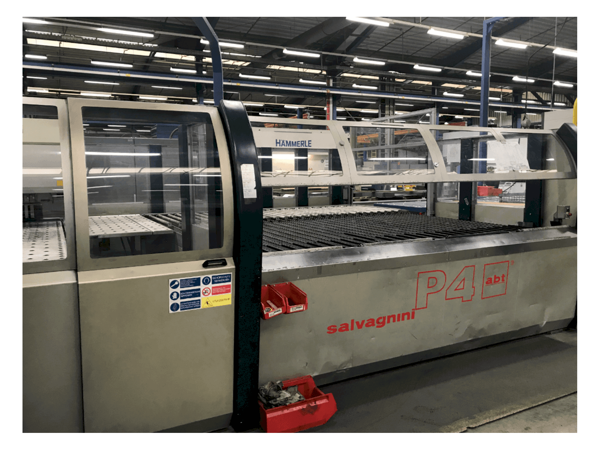 Salvagnini S4S-40 / P4-3216-maskinen framifrån