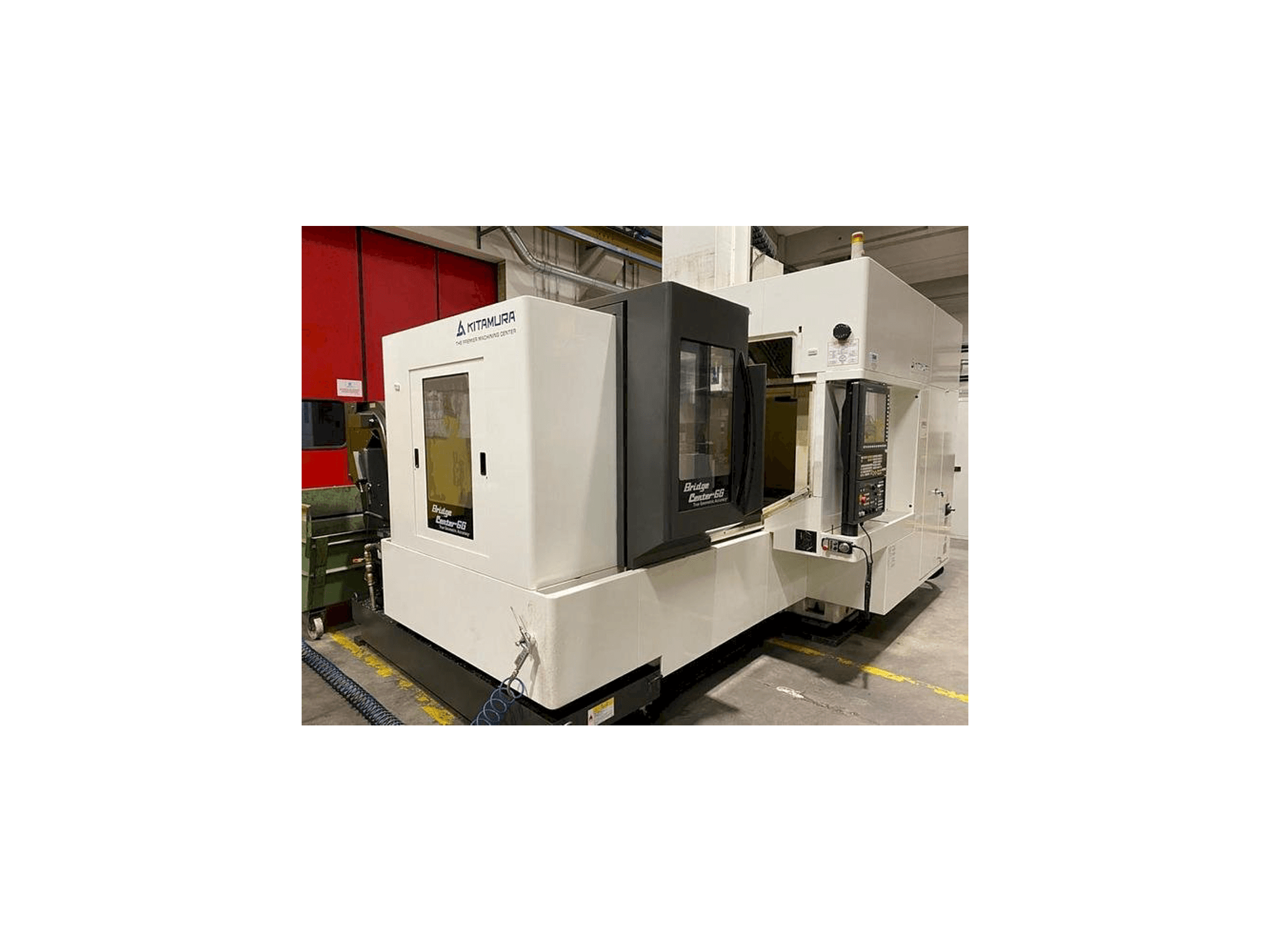 Kitamura Bridge 6G-maskinen framifrån