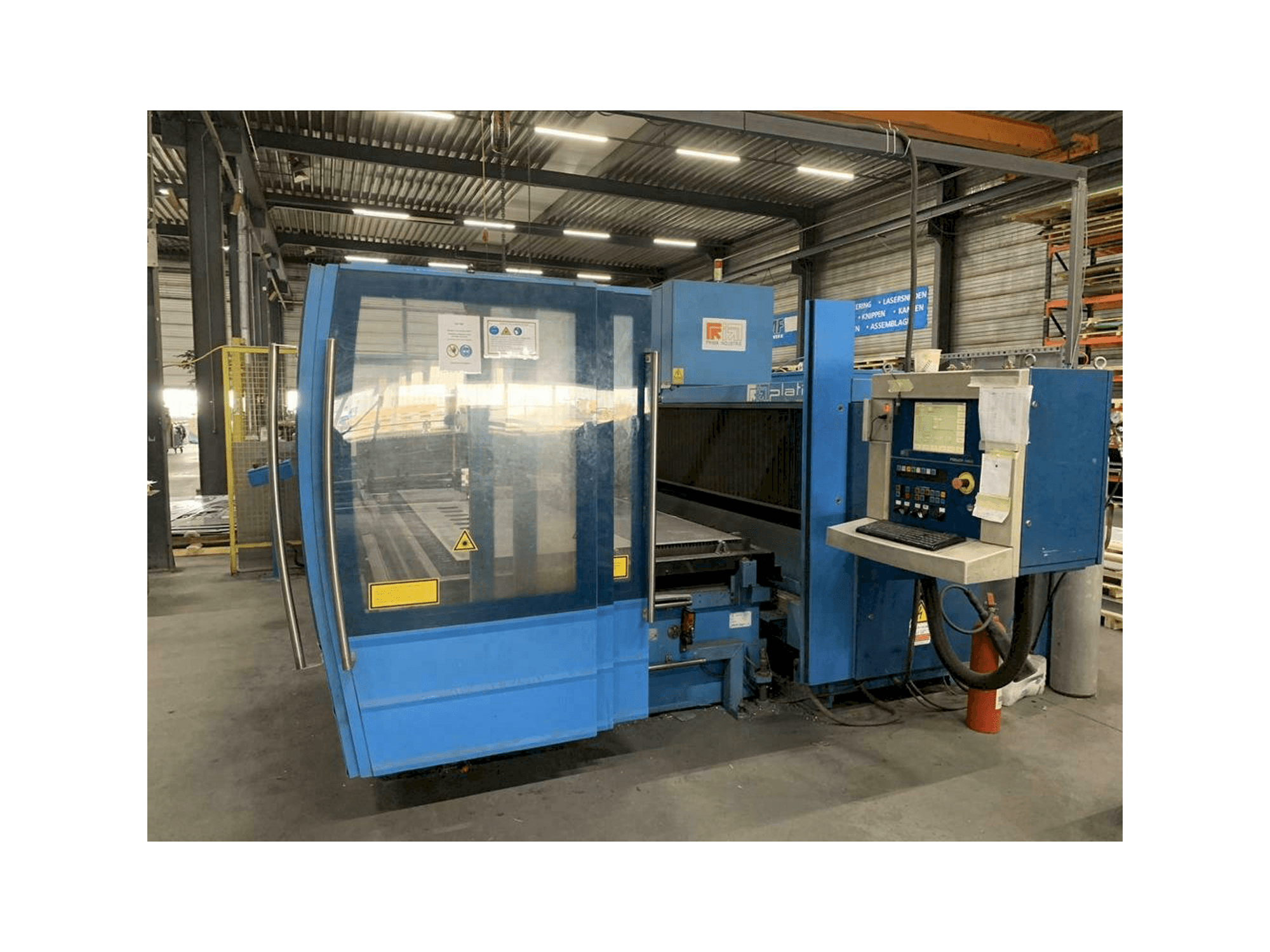 Prima Power Platino 1530-maskinen framifrån