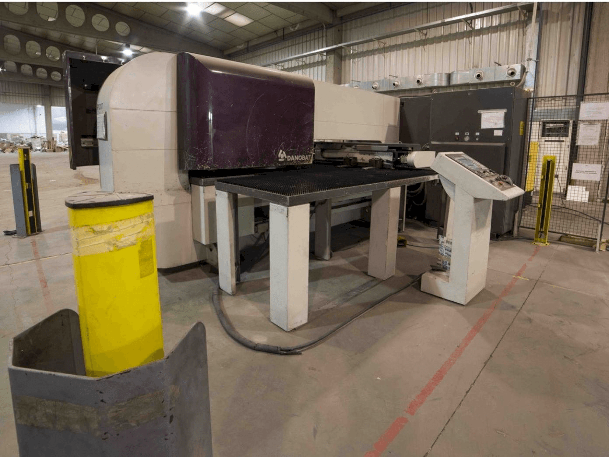 DANOBAT P1317-maskinen framifrån