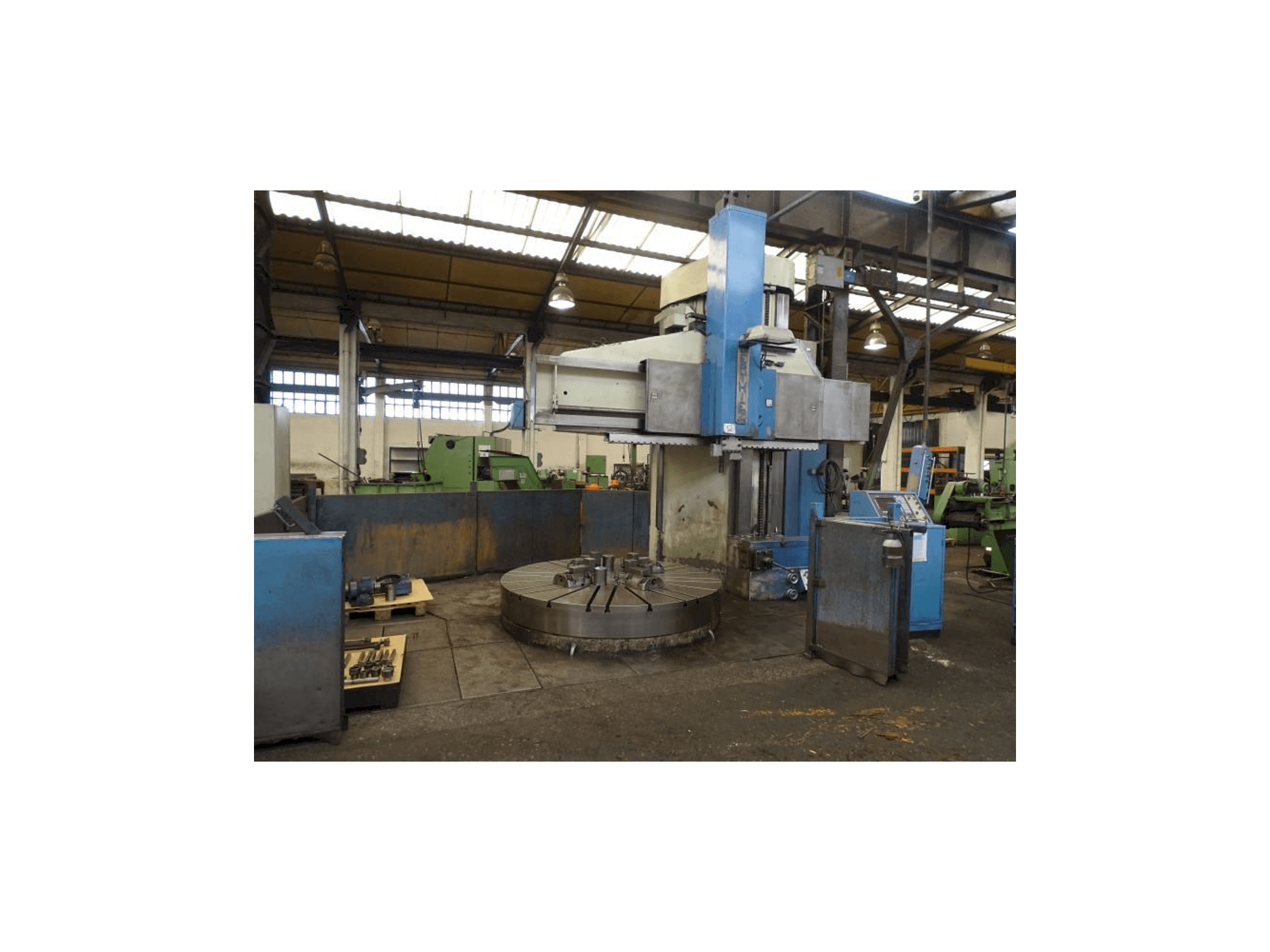 Berthiez BM 225-maskinen framifrån