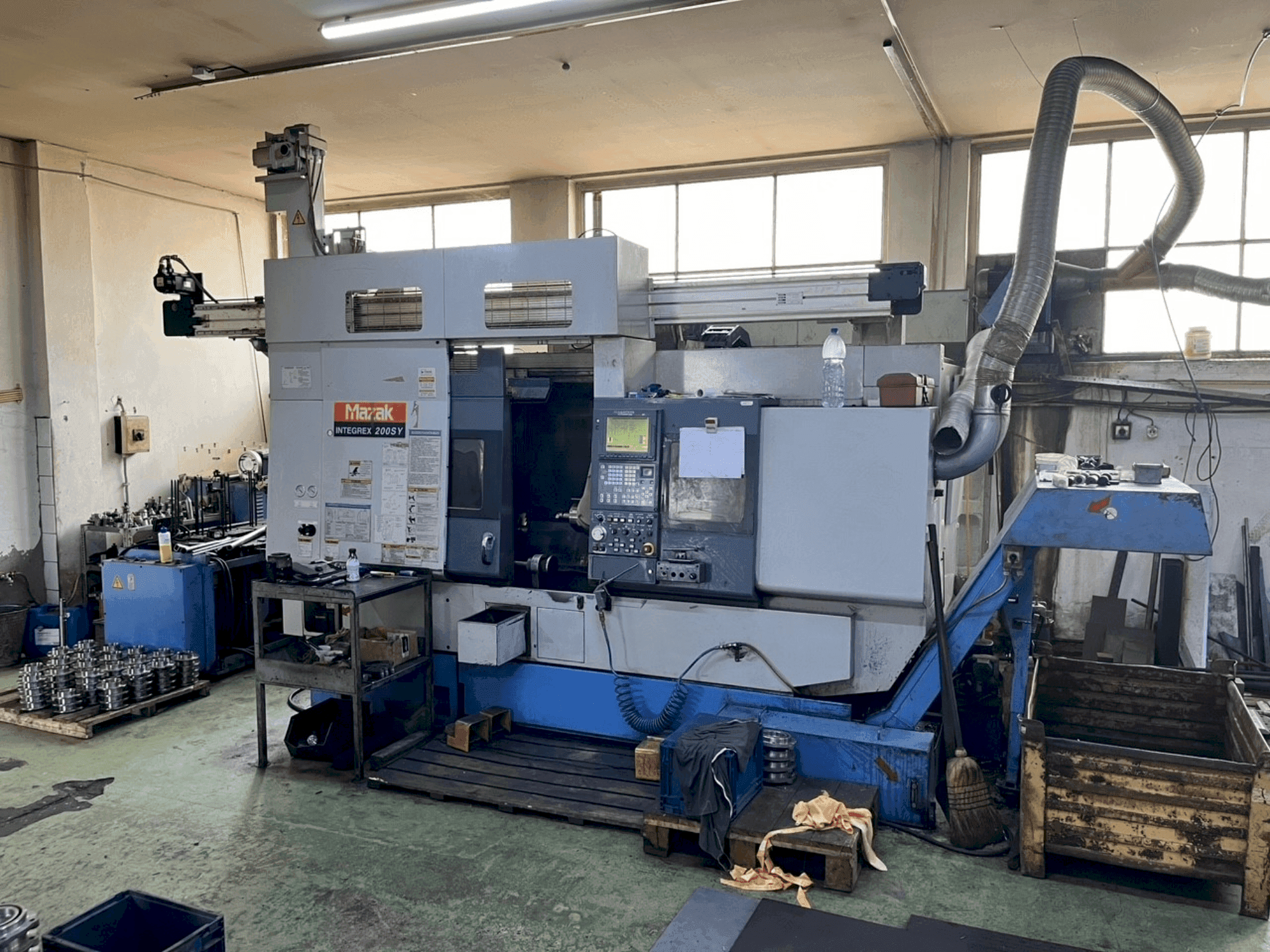 Mazak Integrex 200SY (1999)-maskinen framifrån