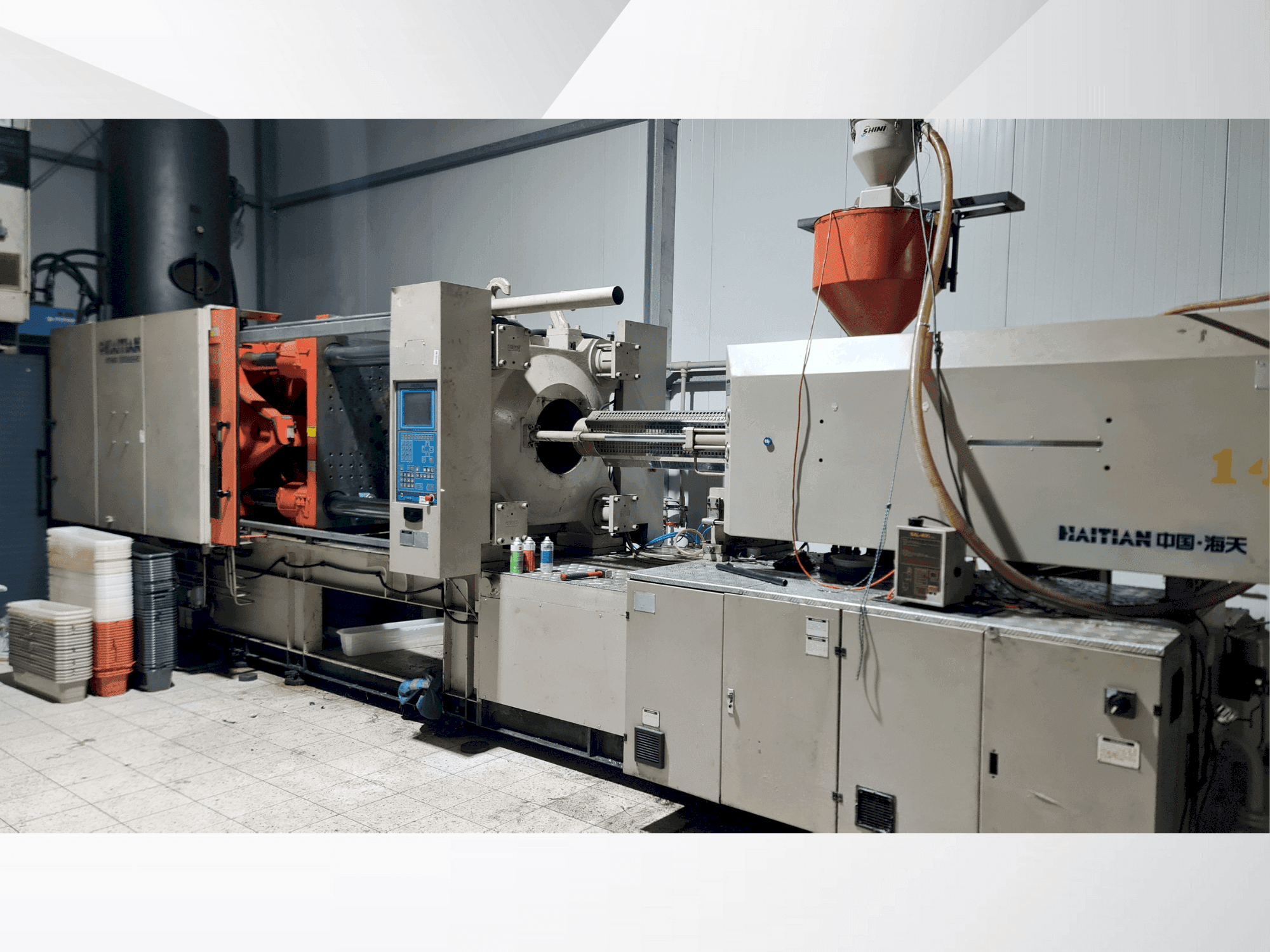 HAITIAN 2006-maskinen framifrån