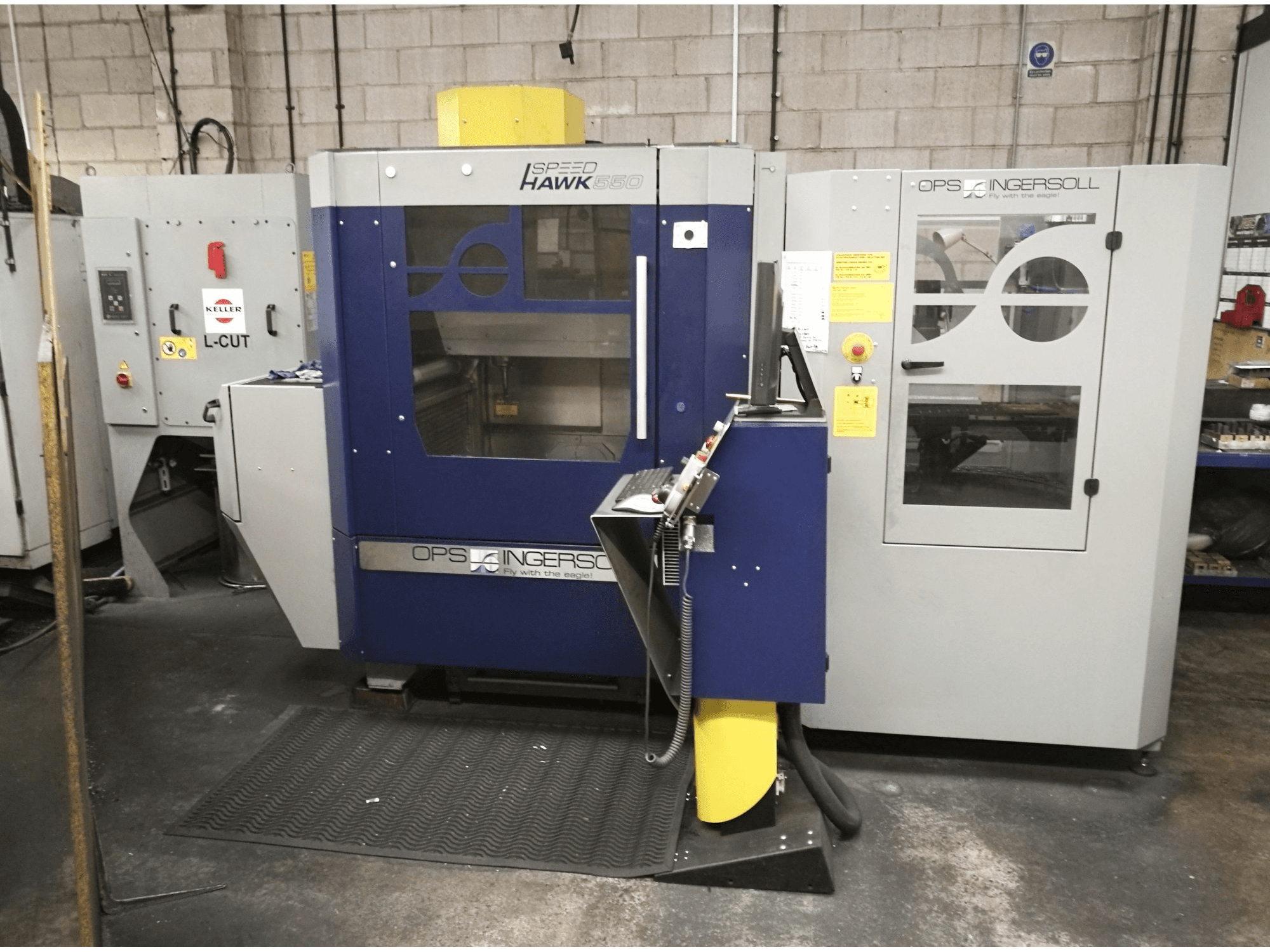 OPS-INGERSOLL-maskinen framifrånSpeed Hawk 550