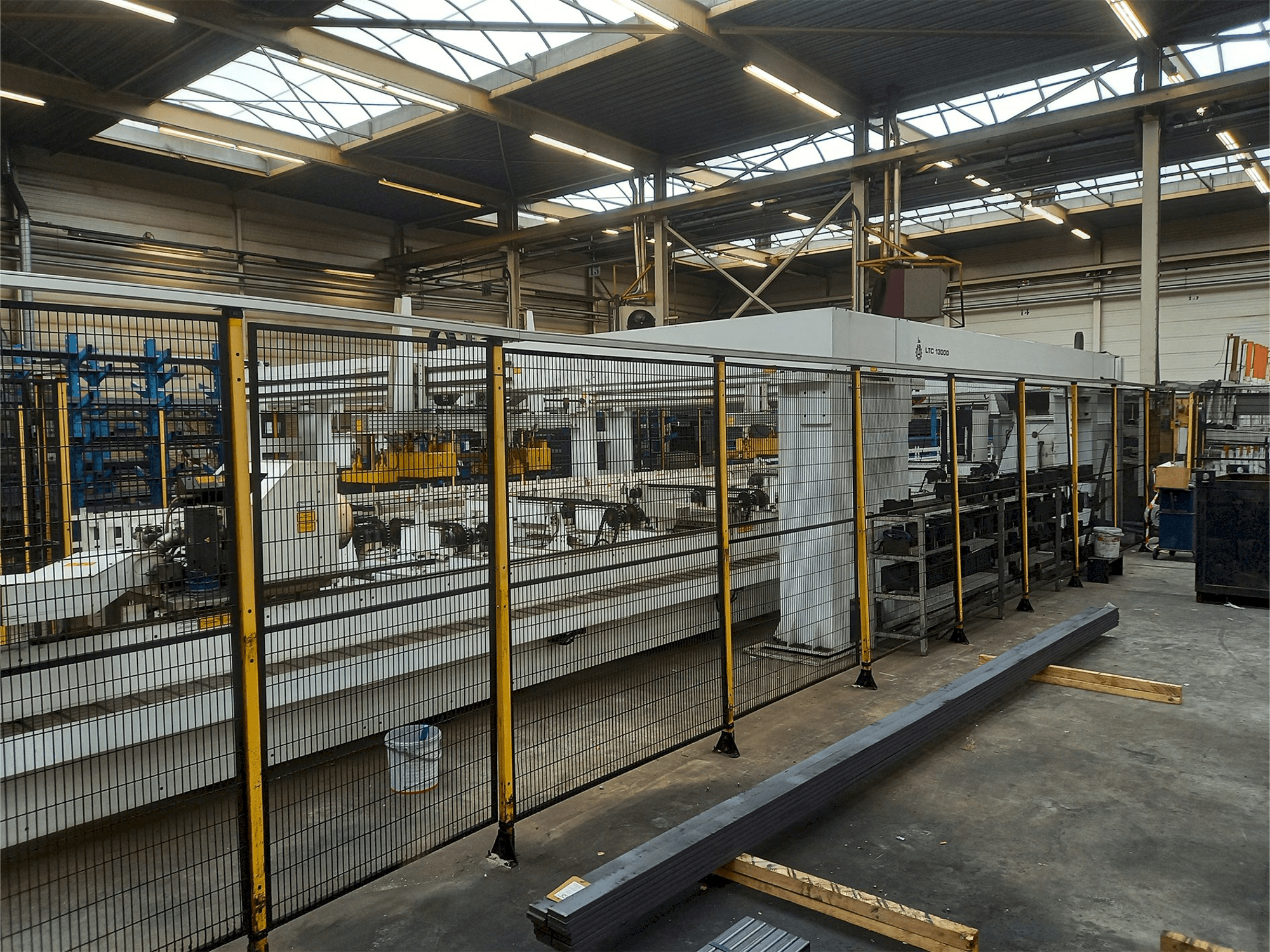 Balliu LTC 13000-maskinen framifrån