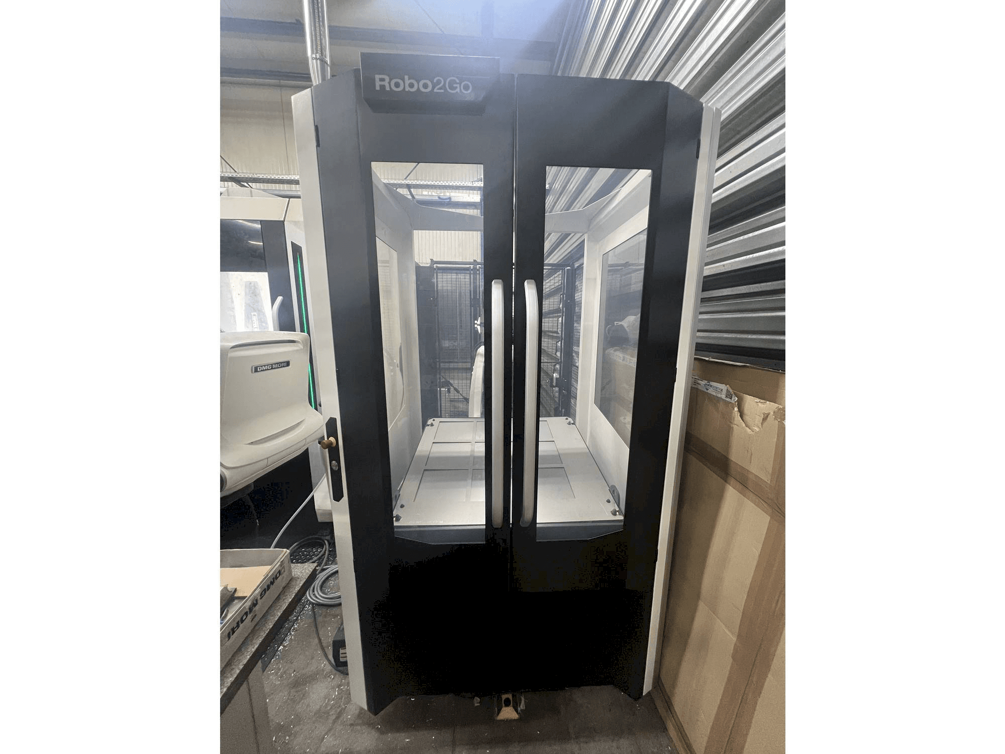 DMG Robo2Go-maskinen framifrån