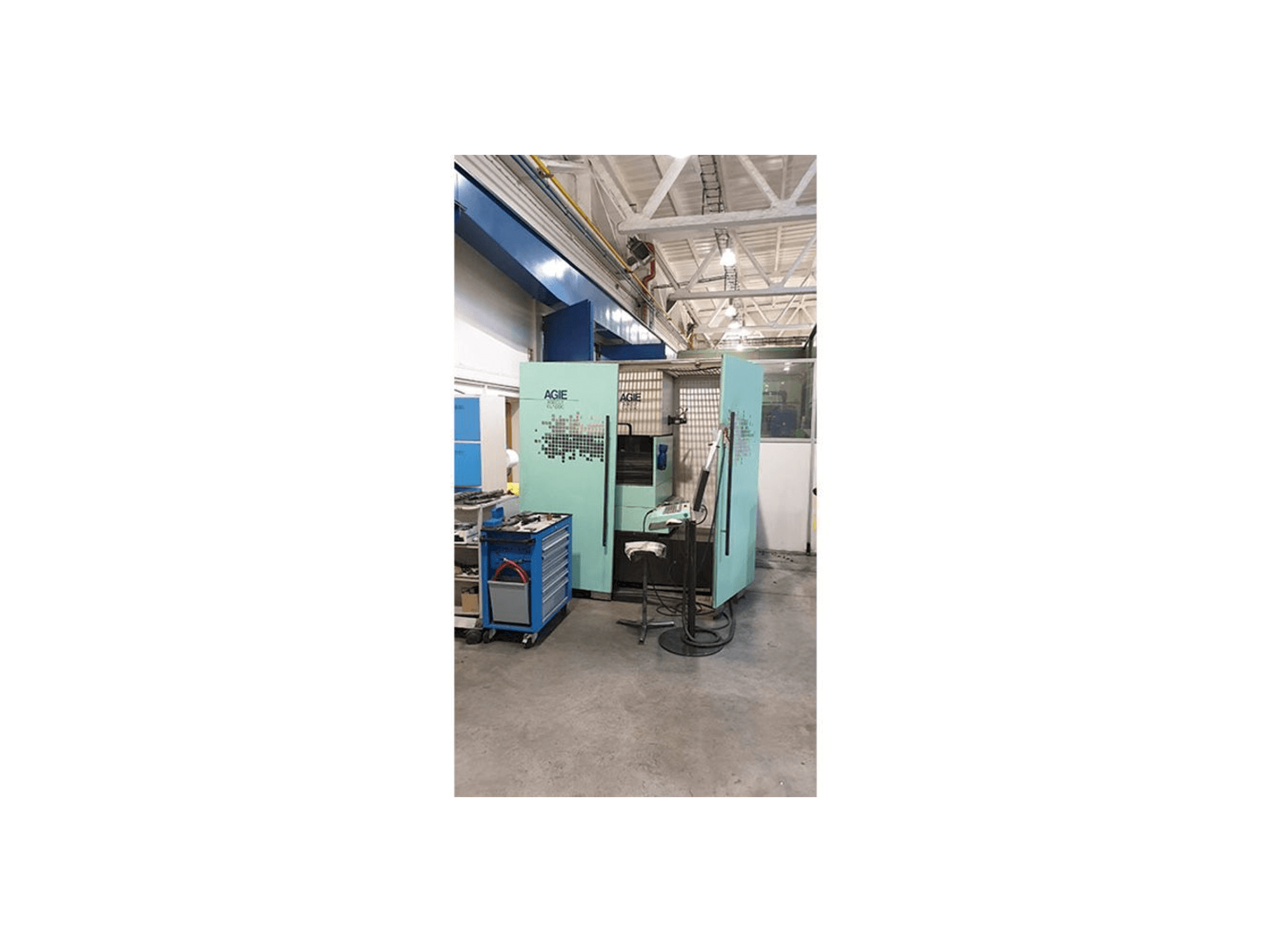 AGIE Agiecut Classic 3-maskinen framifrån