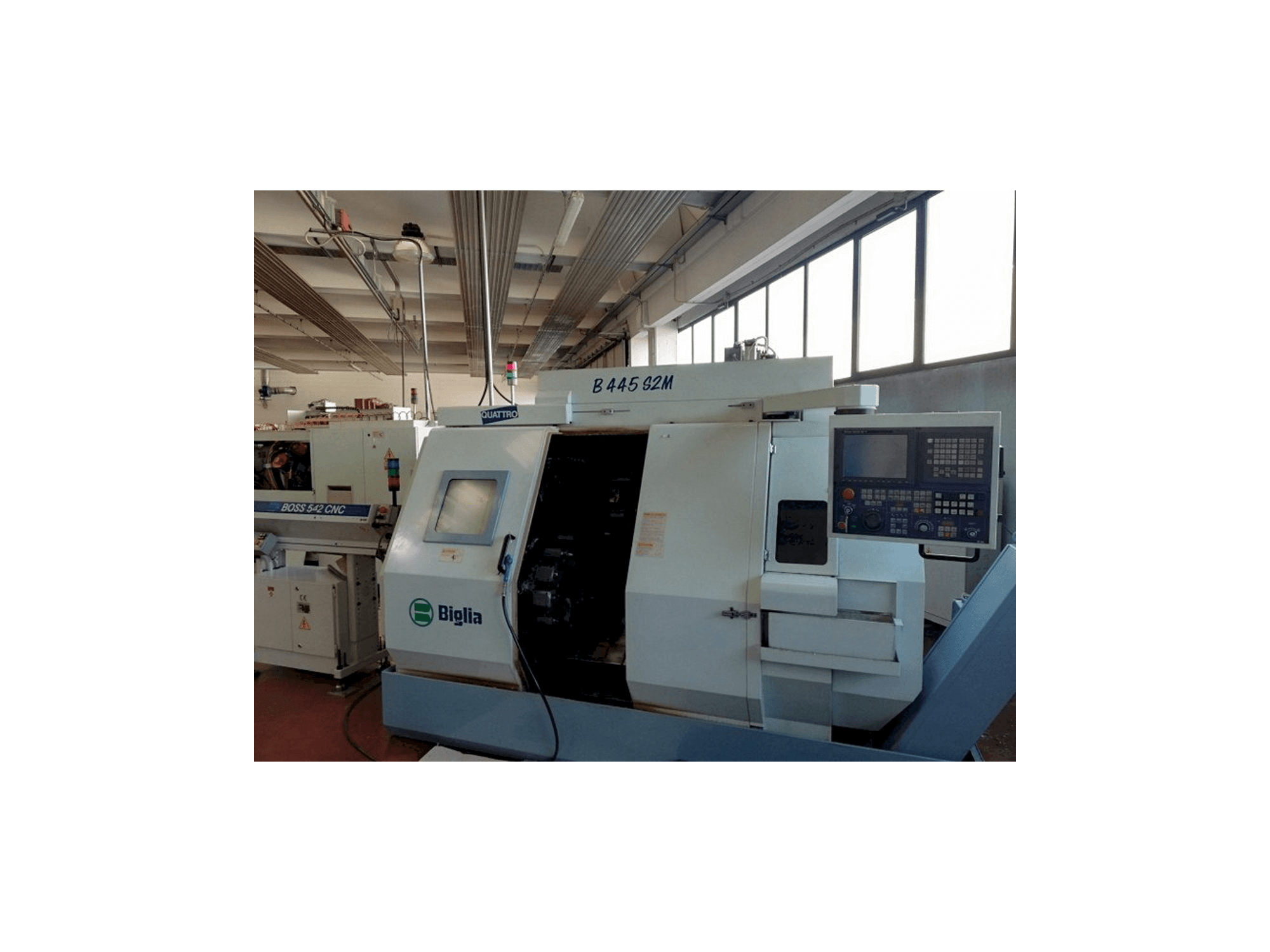 Biglia B 445 S2M-maskinen framifrån