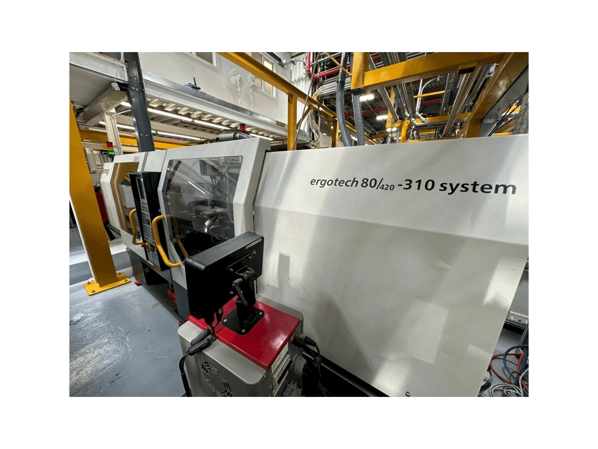 DEMAG Ergotech 80/420-310 System-maskinen framifrån