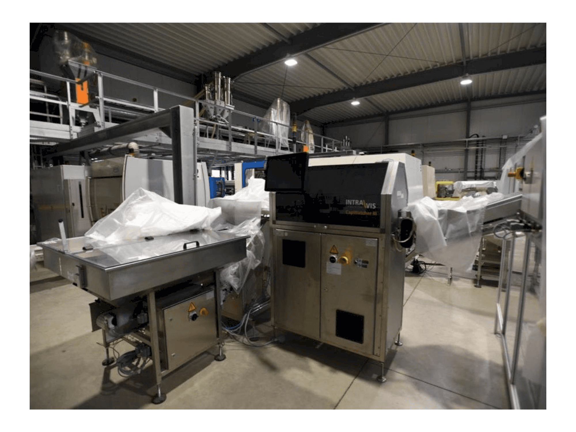 INTRAVIS Capwatcher 6275-maskinen framifrån