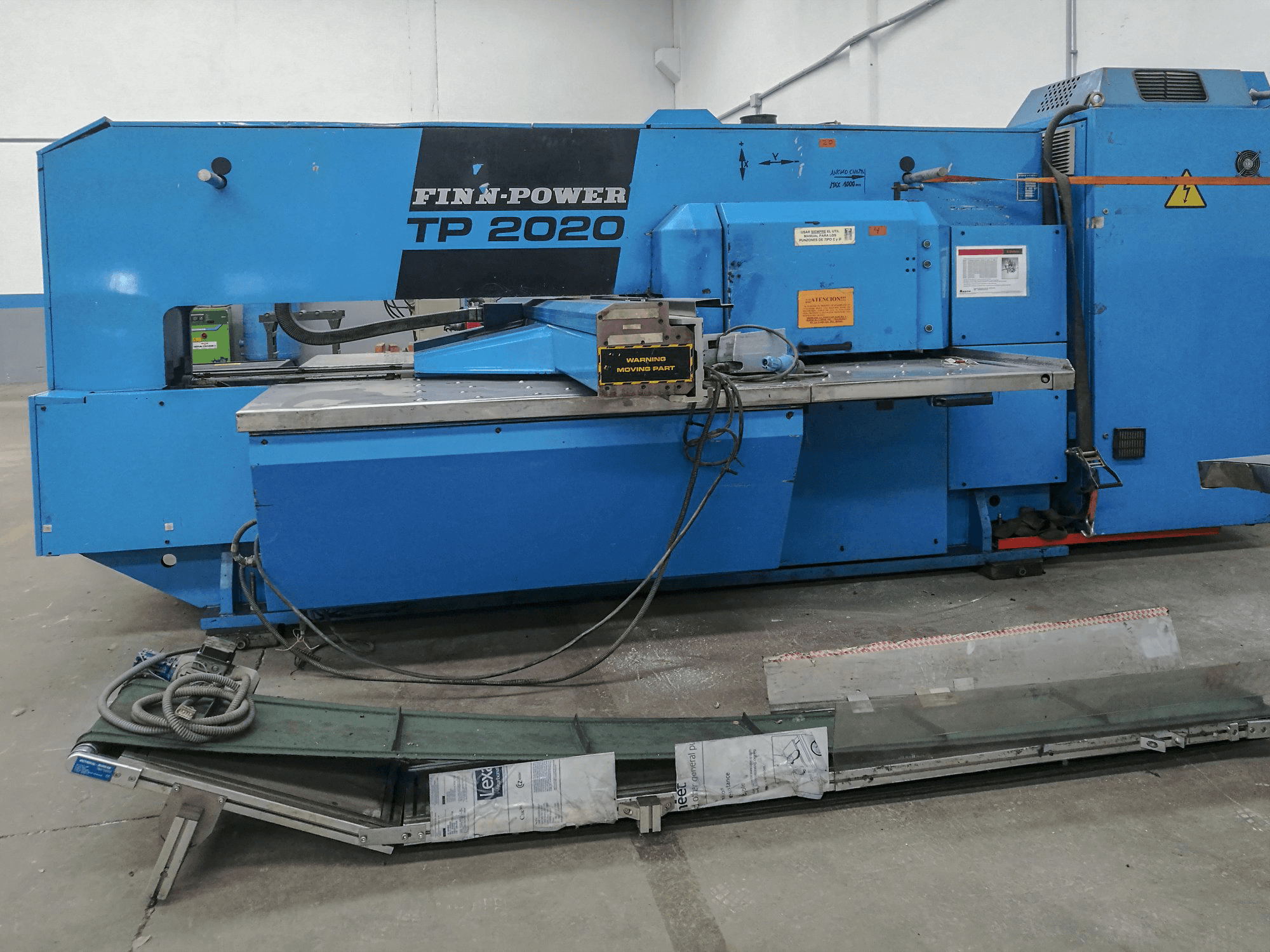 Finn-Power-maskinen framifrånTP 2020