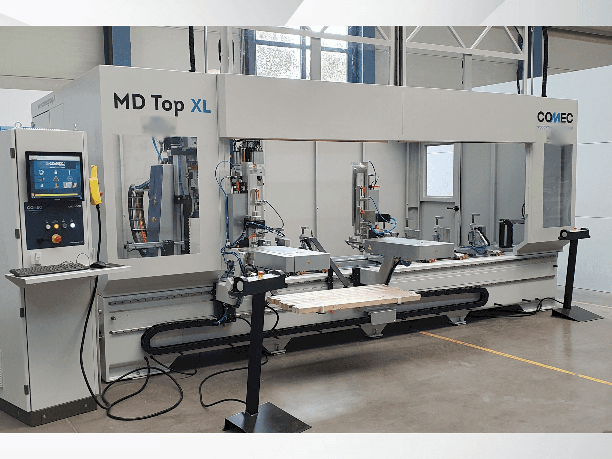 COMEC MD TOP XLS CA2-maskinen framifrån