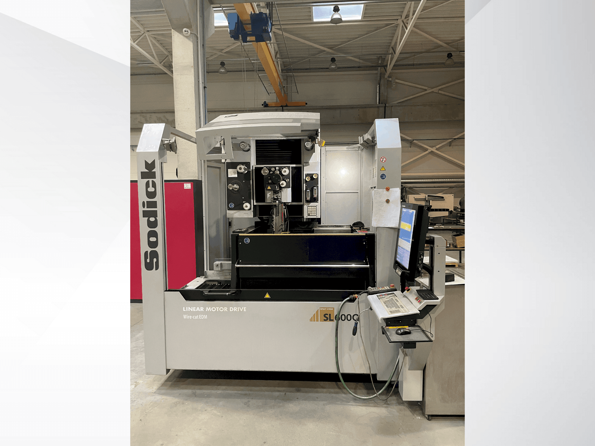 Sodick SL600Q-maskinen framifrån