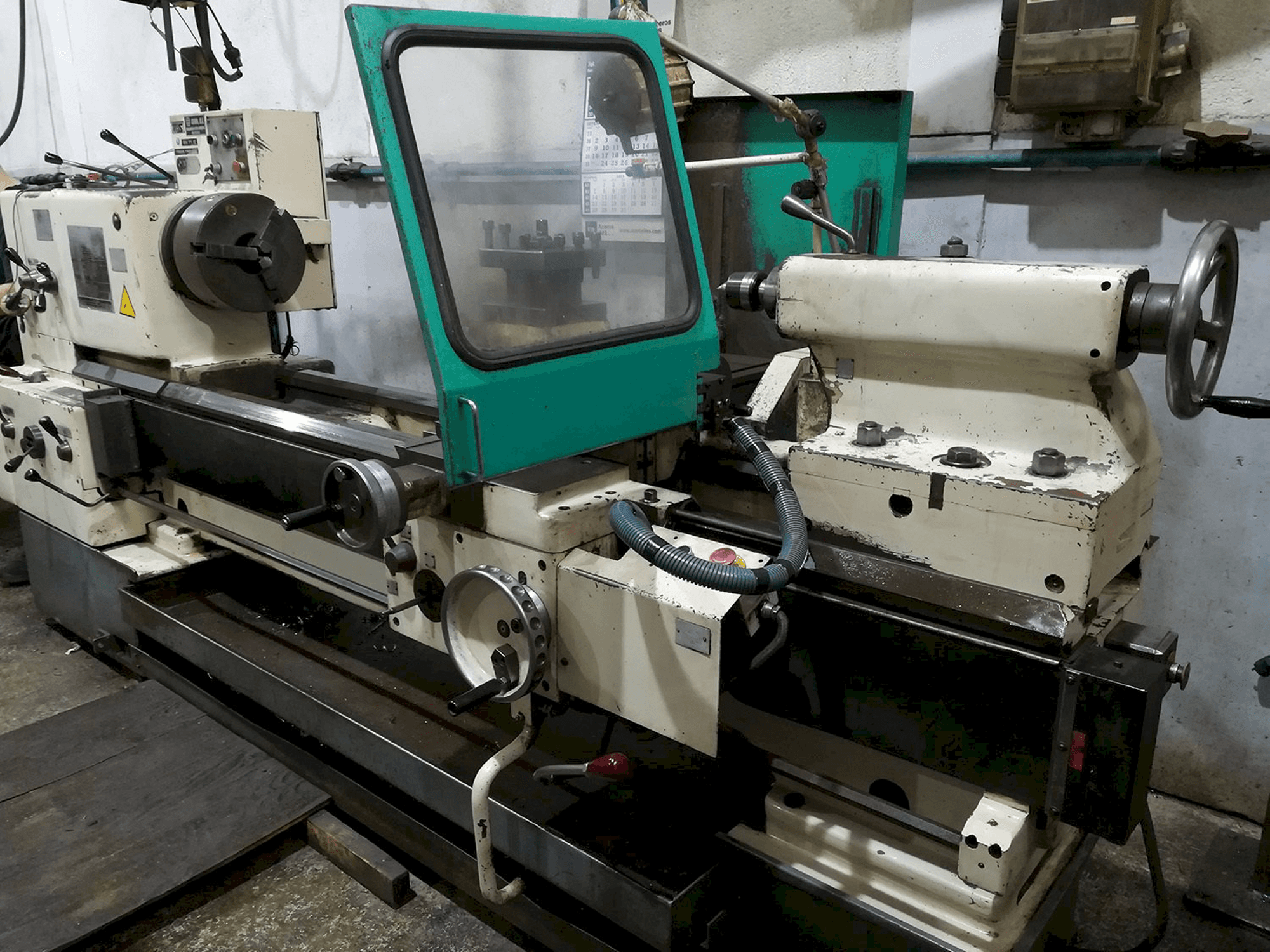 TOS SN 71 C-maskinen framifrån