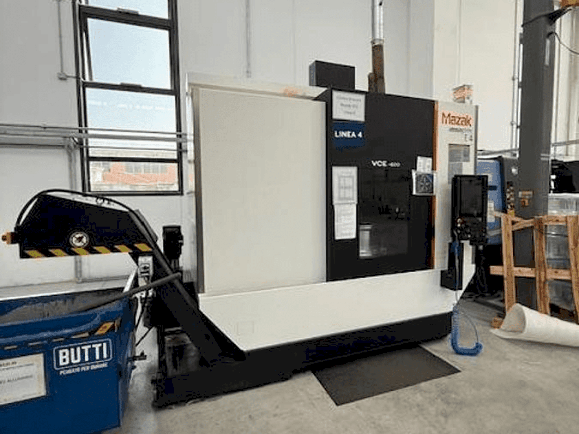 Mazak VCE 600-maskinen framifrån