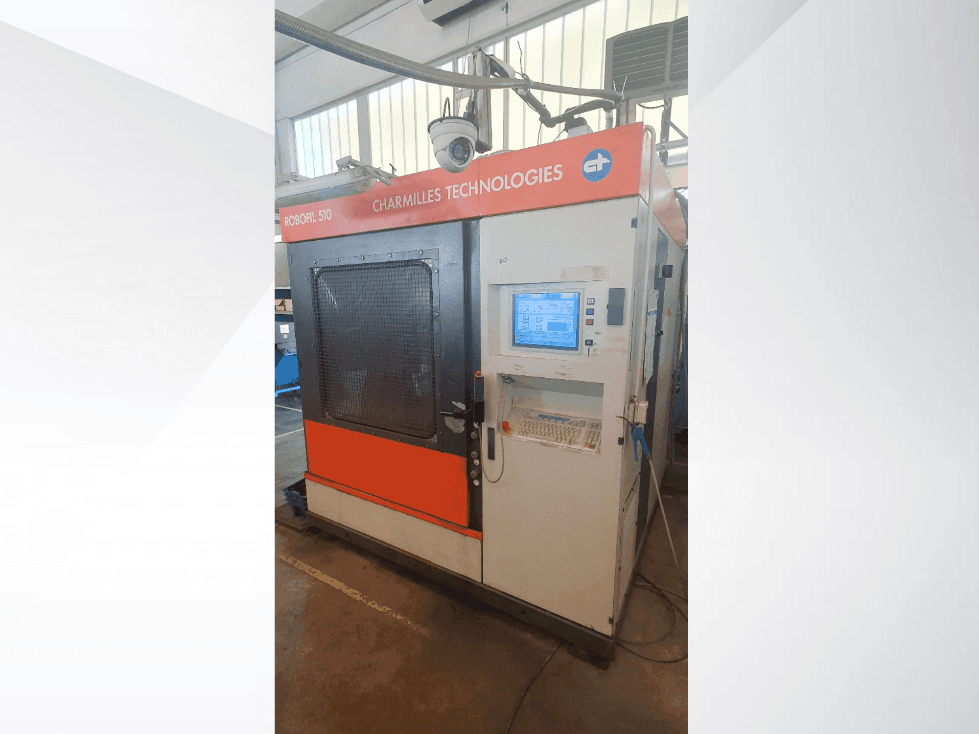 CHARMILLES Robofil 510-maskinen framifrån